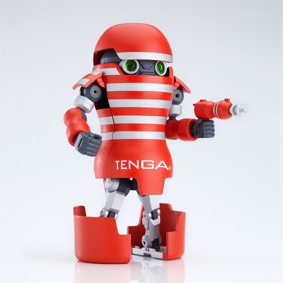 TENGA-Robot Figür Kırmızı (Action Figure)-ROB-R01