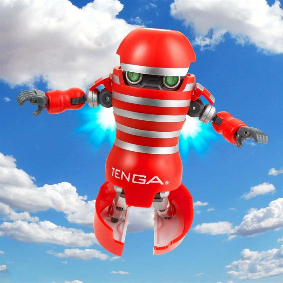 TENGA-Robot Figür Kırmızı (TENGA Action Figure)-ROB-R01