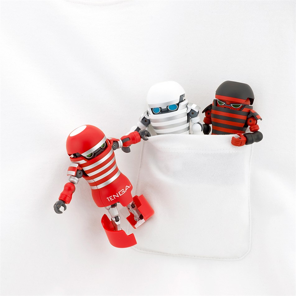 TENGA-Robot Figür Siyah (TENGA Robot Action Figure Hard)-ROB-H01