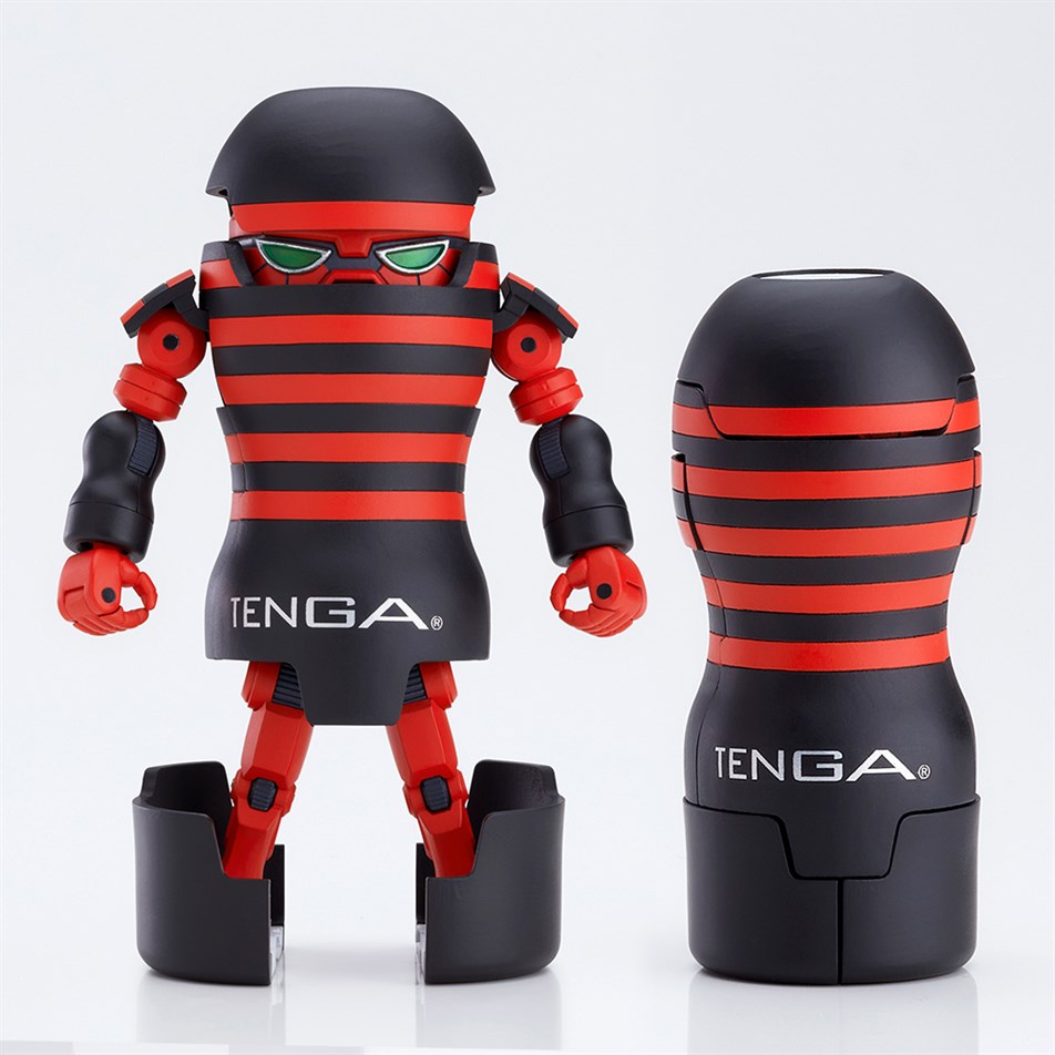 TENGA-Robot Figür Siyah (TENGA Robot Action Figure Hard)-ROB-H01