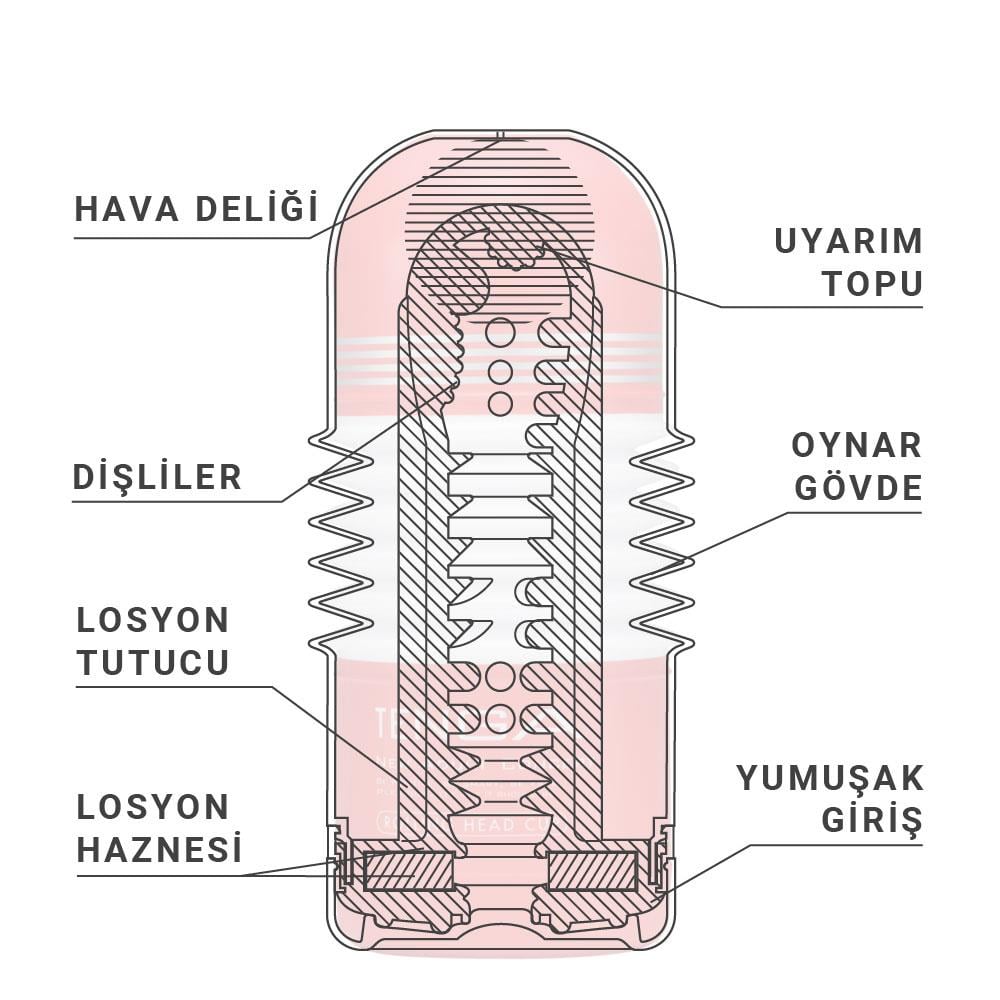 TENGA-Rolling Head CUP-TOC-203
