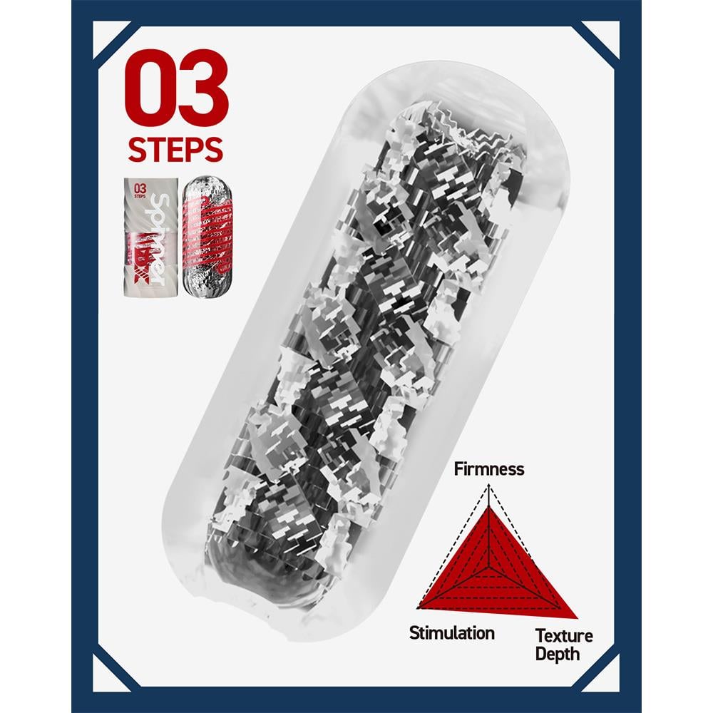 TENGA-SPINNER DX Steps-SPD-003