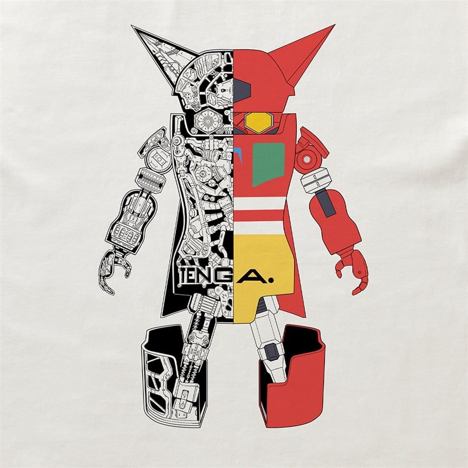 TENGA-T-Shirt Robo TENGA x Getter Robo-EC-TS-049