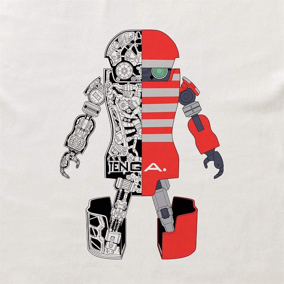 TENGA-T-Shirt TENGA Robo-TS-050