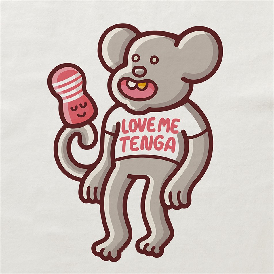 TENGA-T-Shirt TENGA x Dokumi-EC-TS-046