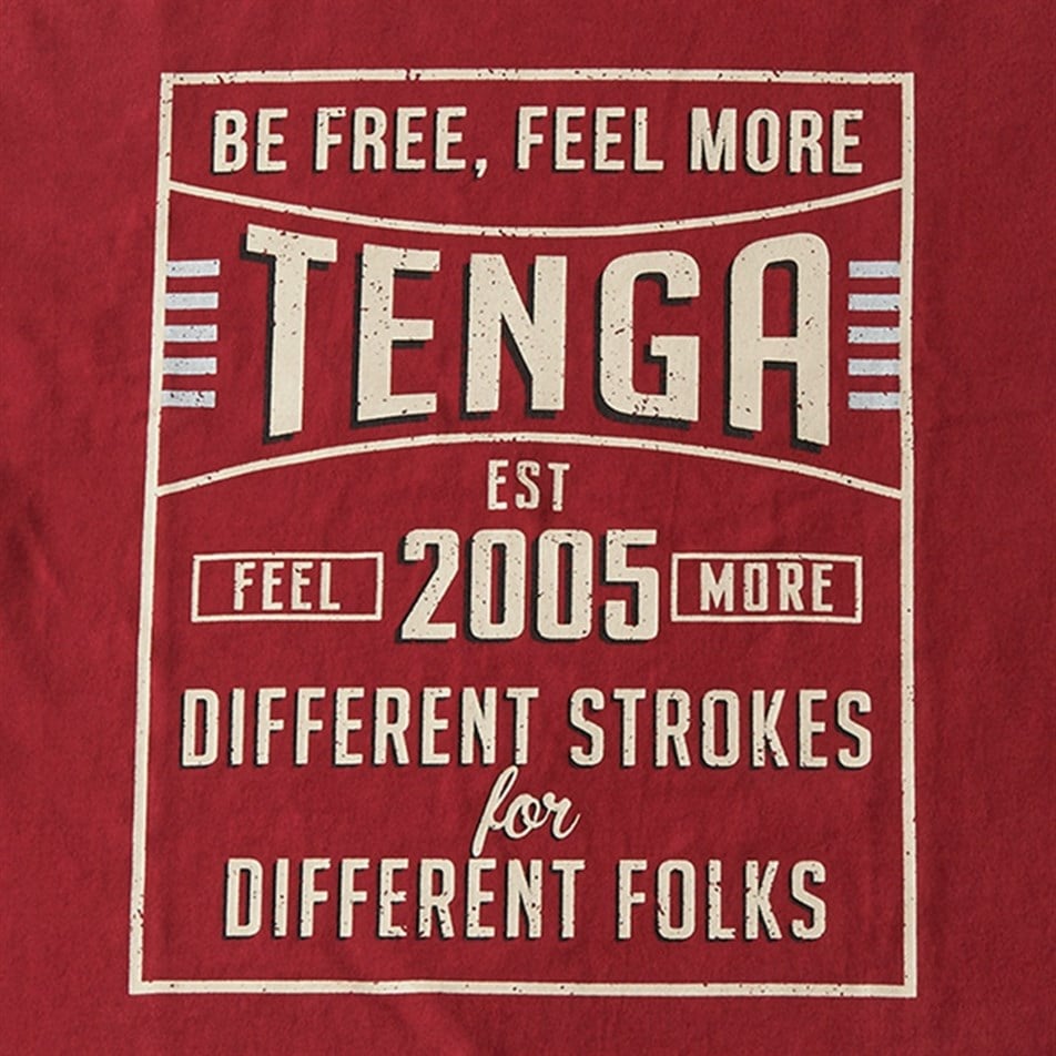 TENGA-T-Shirt Vintage Bordo-EC-TS-025