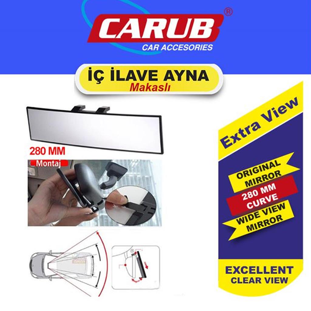Hko İç İlave Ayna Makaslı 280 Mm Bombeli CamHKO7BR0223204