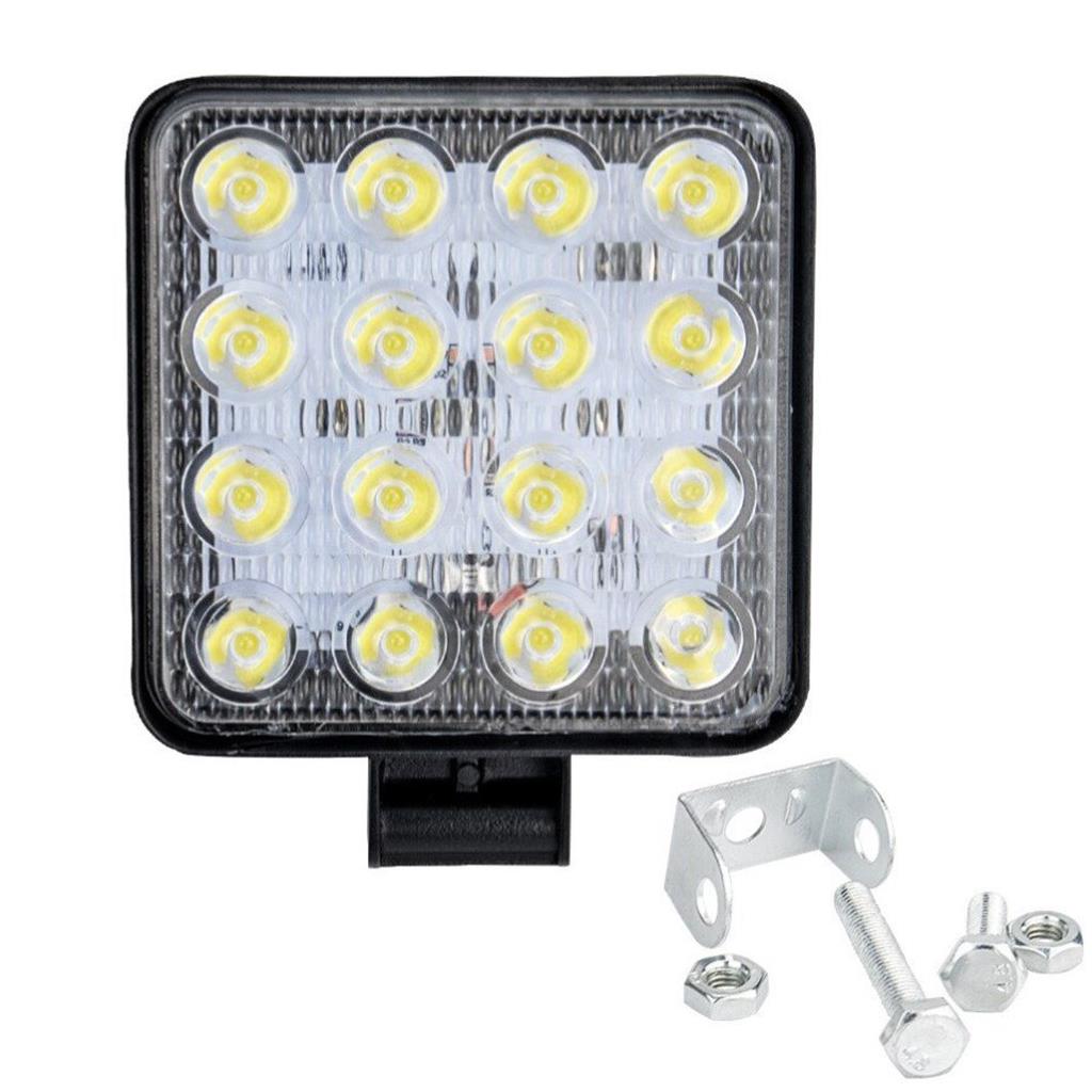 Hko Off Road Çalısma Lamba Kare Küçük 8,5X8,5 Cm 16 LedHKO7TP1701014