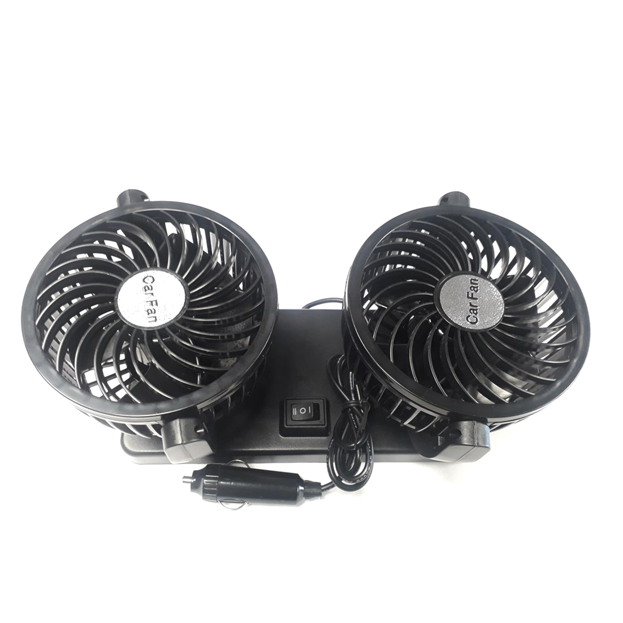 Hko Vantilatör 12V Torpido Üstü 2Li Fanlı AyarlıHKOBR6400607