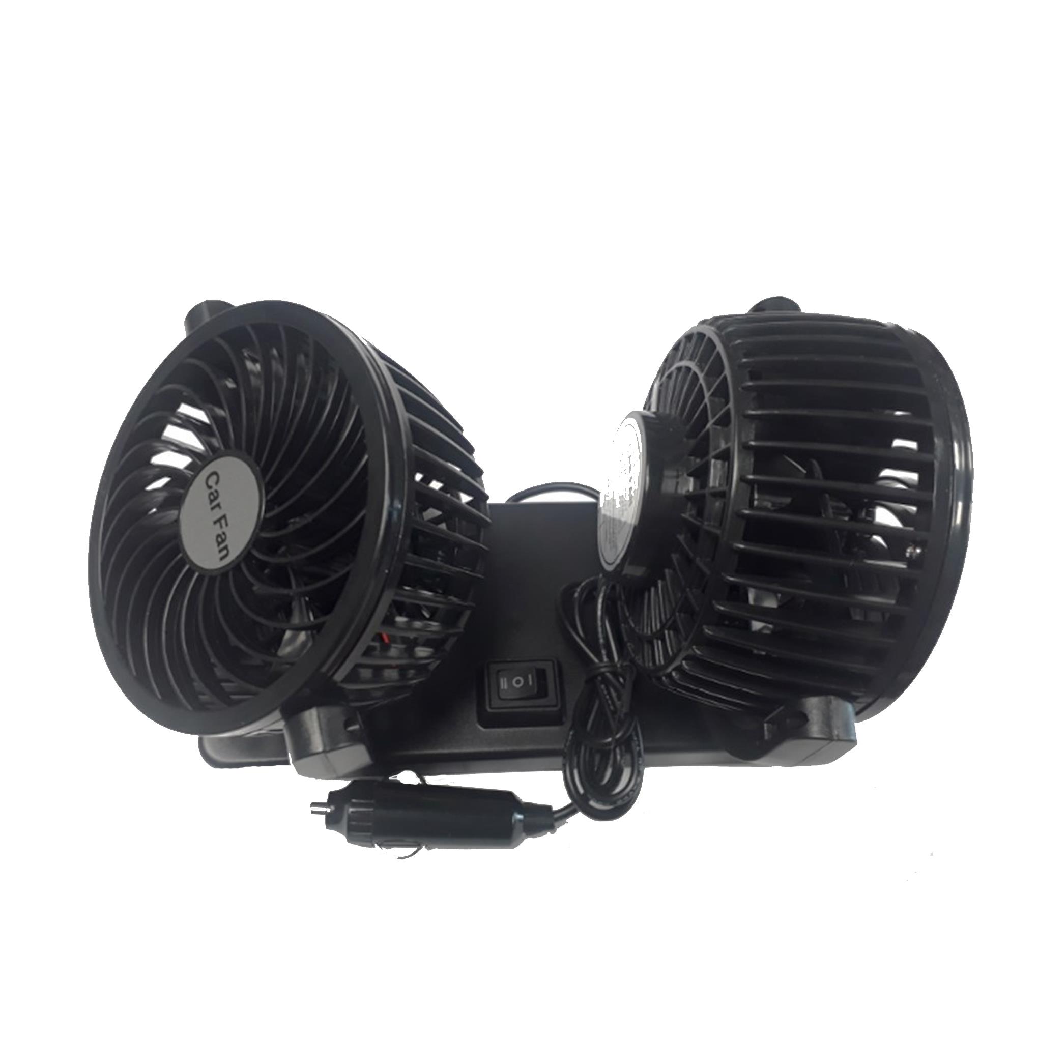 Hko Vantilatör 12V Torpido Üstü 2Li Fanlı AyarlıHKOBR6400607