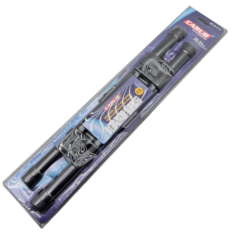 Hko Yan Cam Makaralı Perde Siyah 2 Li TakımHKOBR4955702