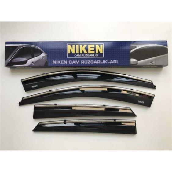 HONDA CIVIC 2007-2011 KROMLU CAM RÜZGARLIGI 4LÜ