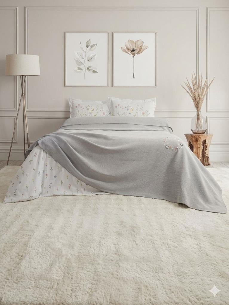 Şaheser Home Collection Pike Takımı June Gri