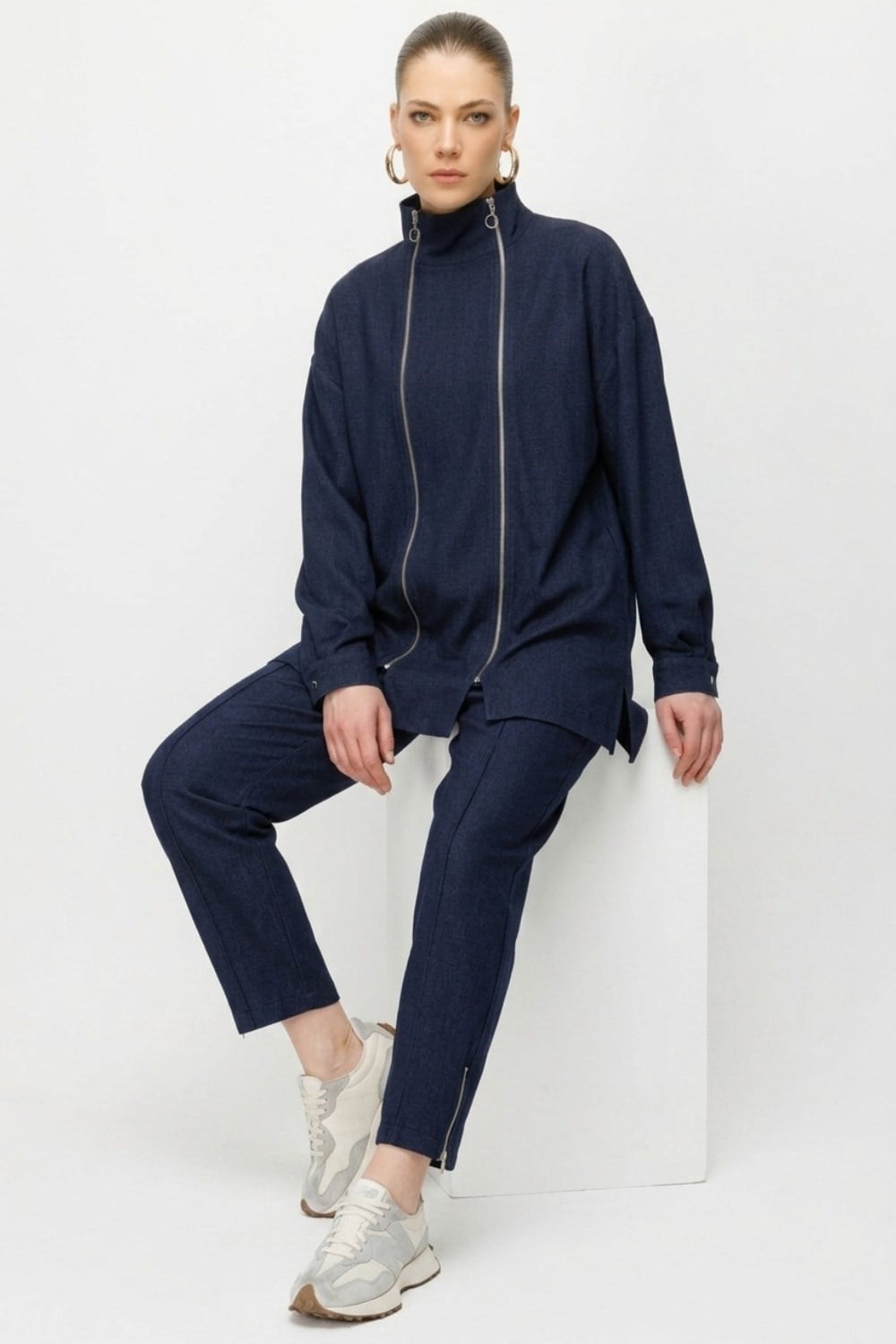 Armine Trend 26KT608 Arm Trend Takım Lacivert Takım ARMİNE TREND 
