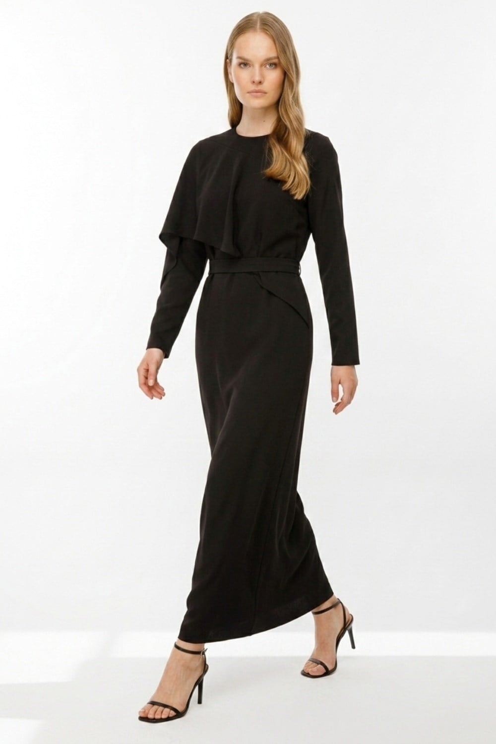 Armine Trend 26KA906 Avenna Elbise Kahverengi Elbise ARMİNE TREND 