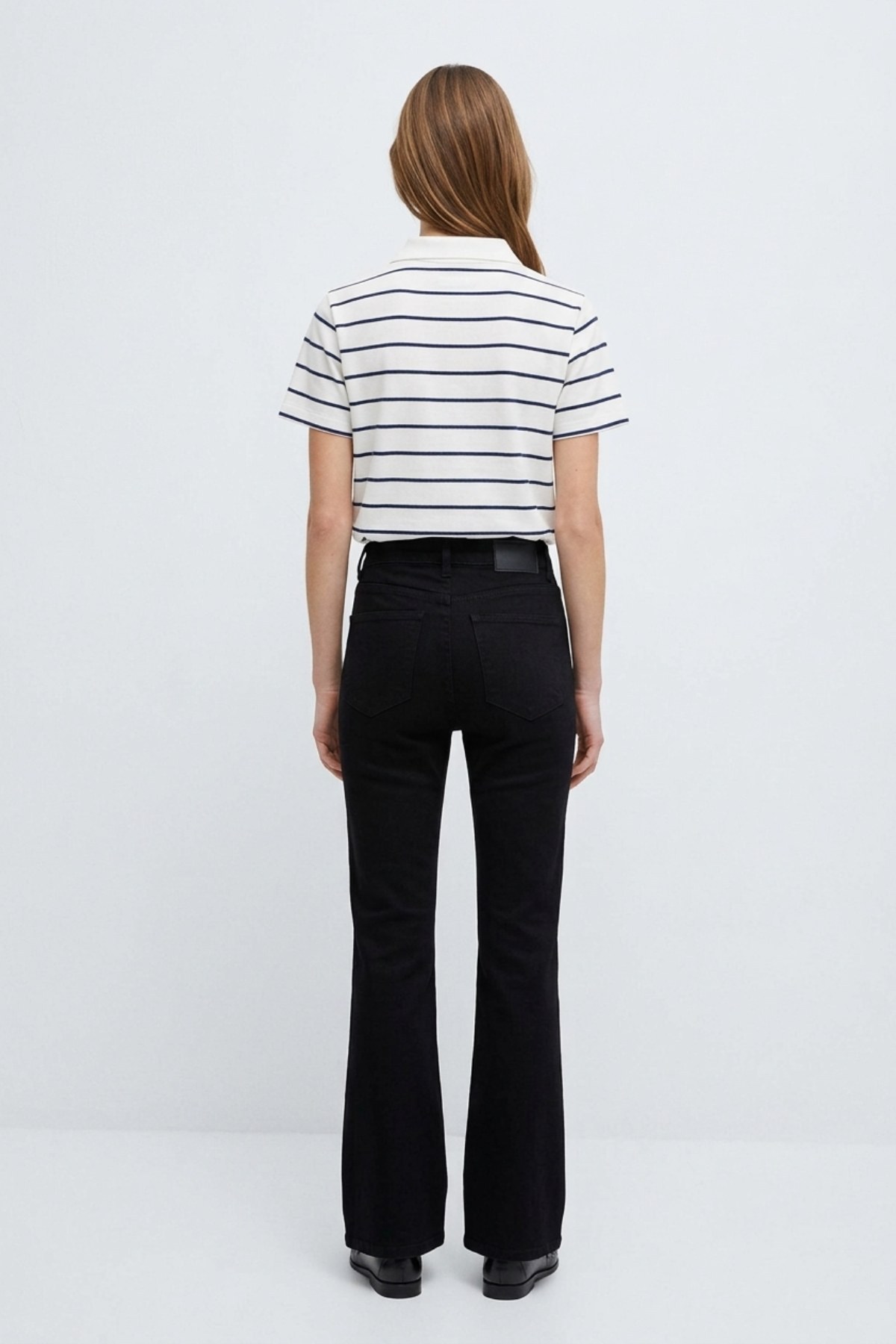 Premium İspanyol Paça Pantolon 967 Siyah Pantolon XLove Jeans 