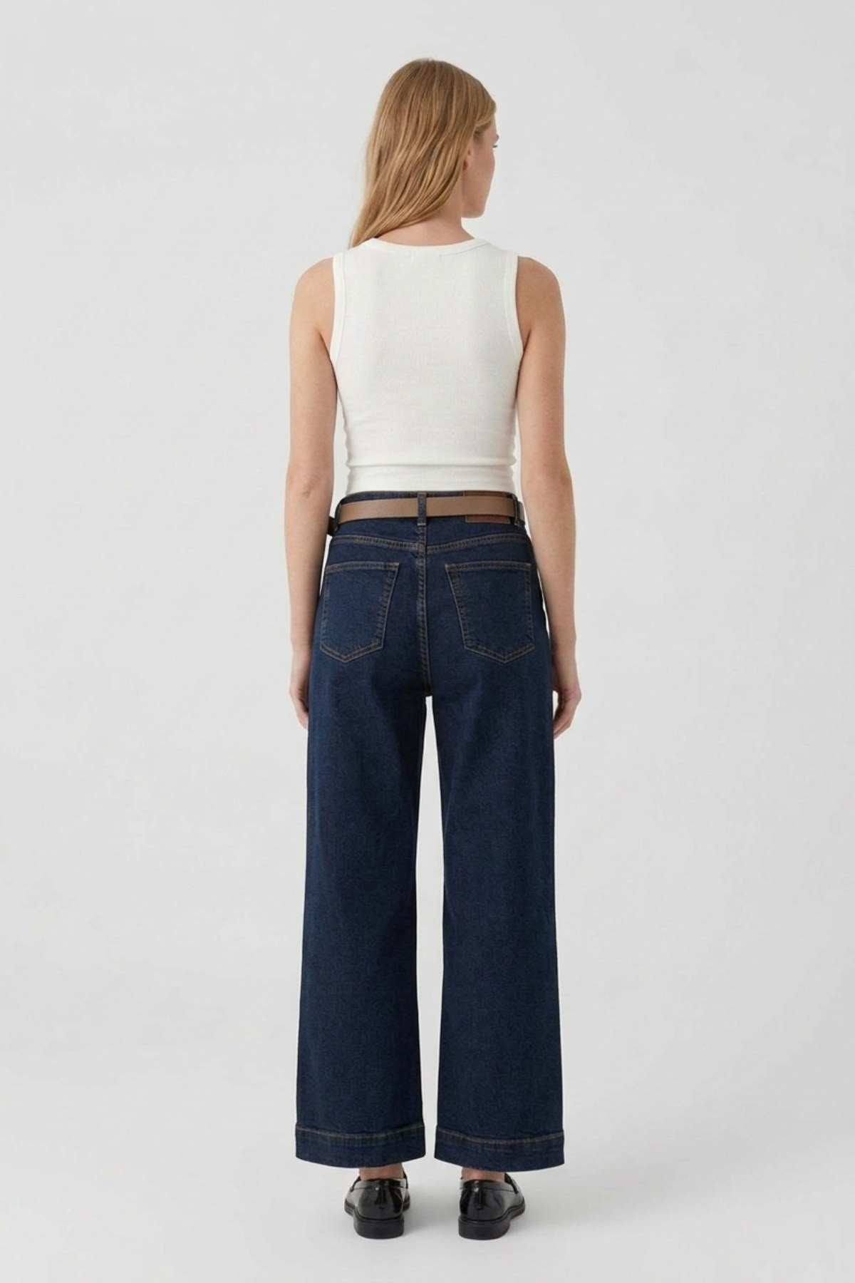 Çimalı Kot Pantolon 7163 Koyu Mavi - Kar Yıkama Pantolon XLove Jeans 