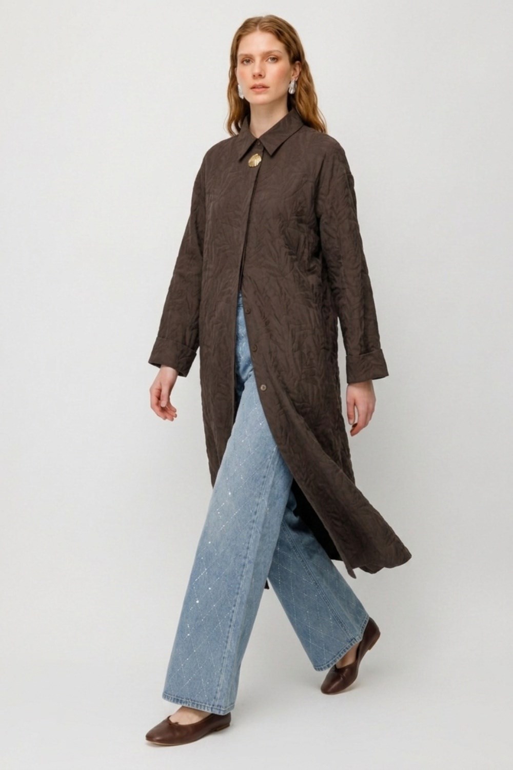 Armine Trend 26YA513 Avenna GiyÇık Kahverengi Kap ARMİNE TREND 