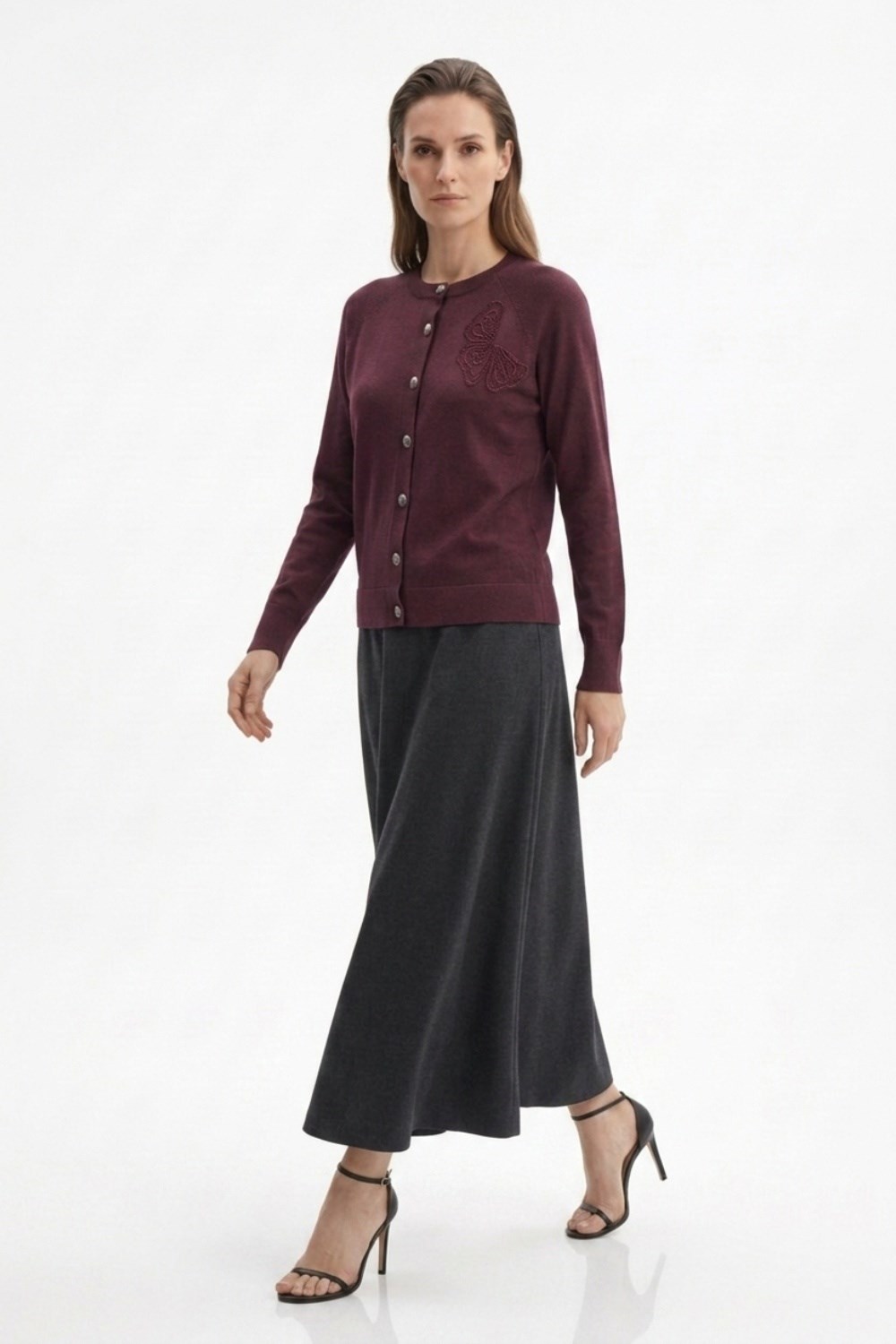 Nuss 600 HIRKA Bordo Hırka NUSS 
