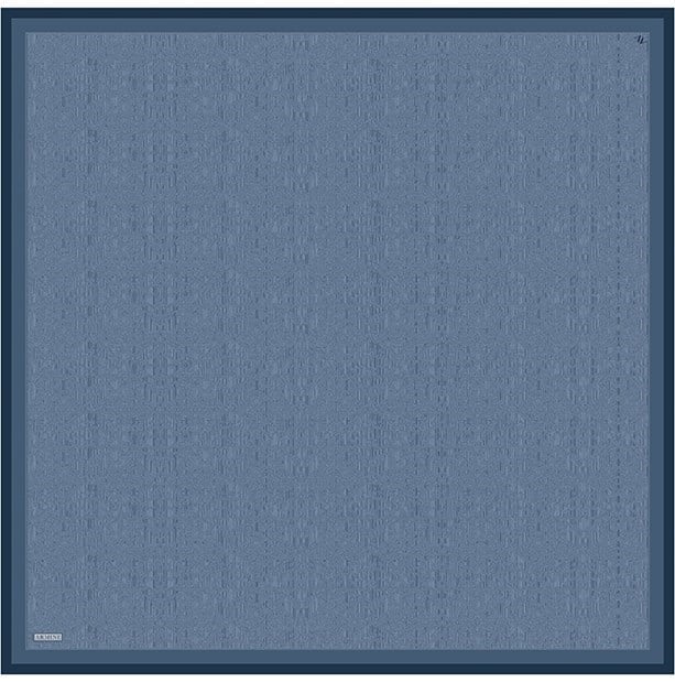 Armine Dj Saf Twill İpek Eşarp 9601D (T) - Mavi Eşarp ARMİNE 