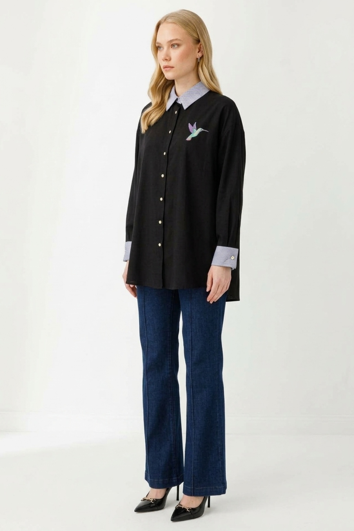 Ghisa Tunik 4519 Siyah Tunik GHİSA 