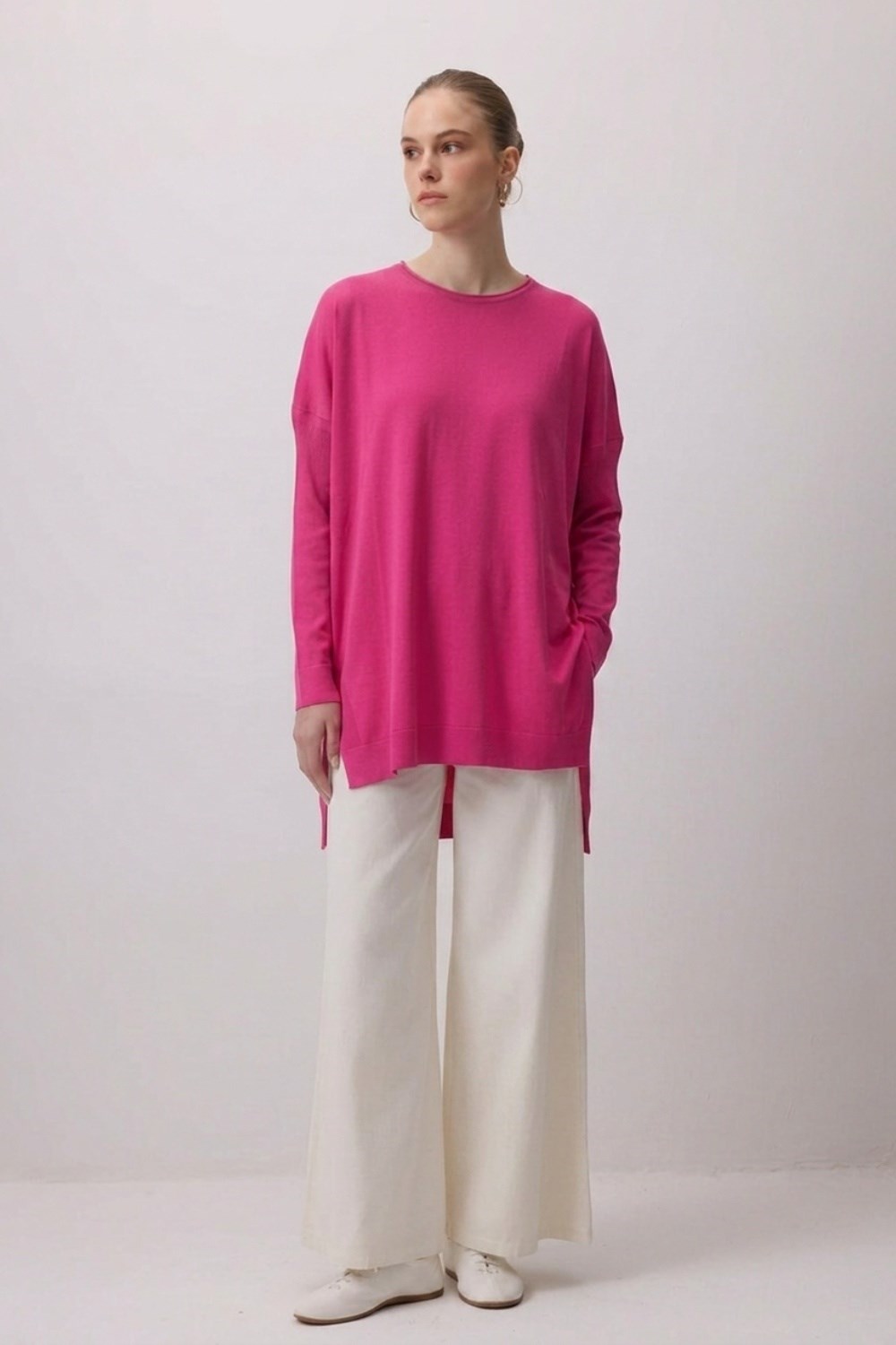 Nuss 116 TUNİK Fuşya Tunik NUSS 
