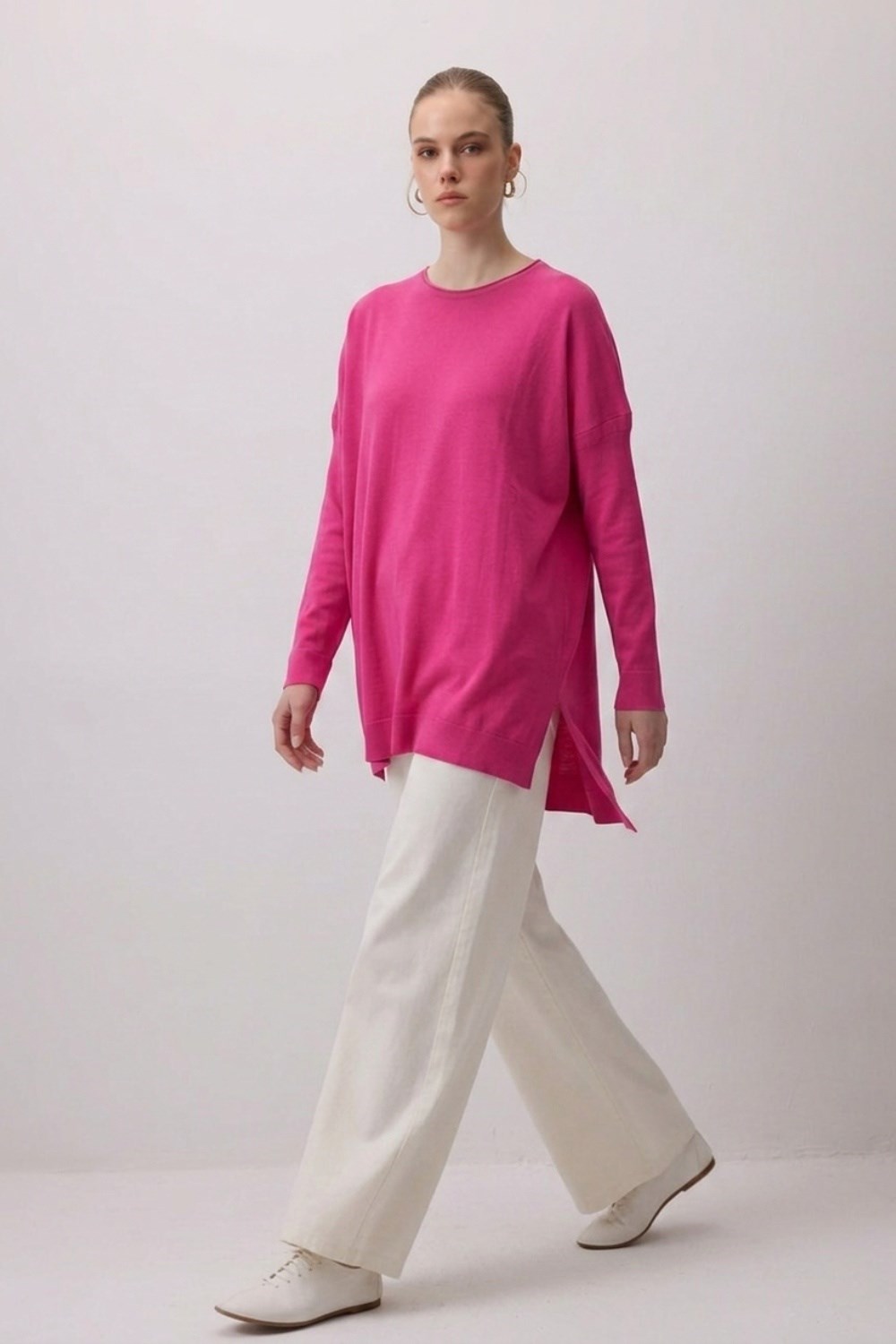 Nuss 116 TUNİK Fuşya Tunik NUSS 