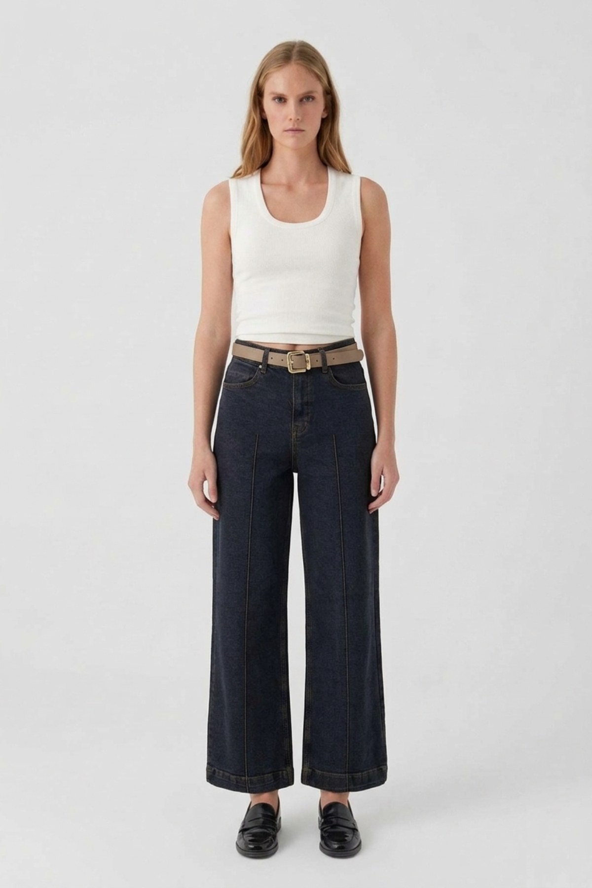 Çimalı Kot Pantolon 7163 Koyu Mavi - Kar Yıkama Pantolon XLove Jeans 