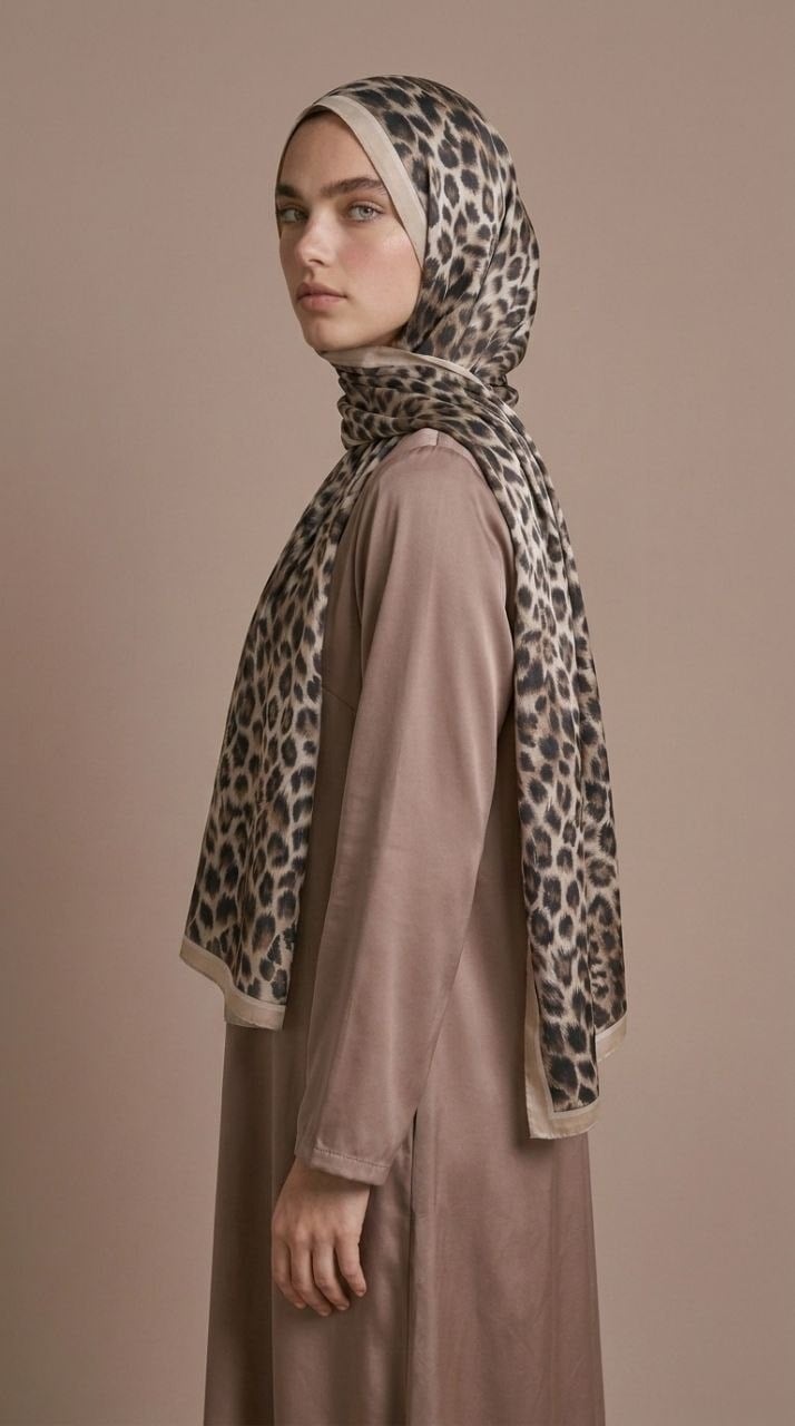 Levidor 39081 Leopar Vella Şal - Taş Şal LEVİDOR 