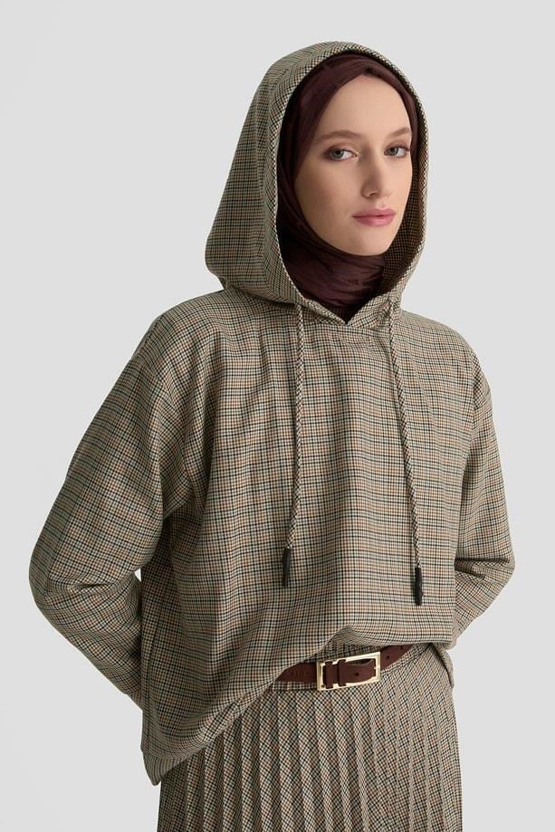 Armine Trend 26KT638 Arm Trend Takım Kahverengi Takım ARMİNE TREND 