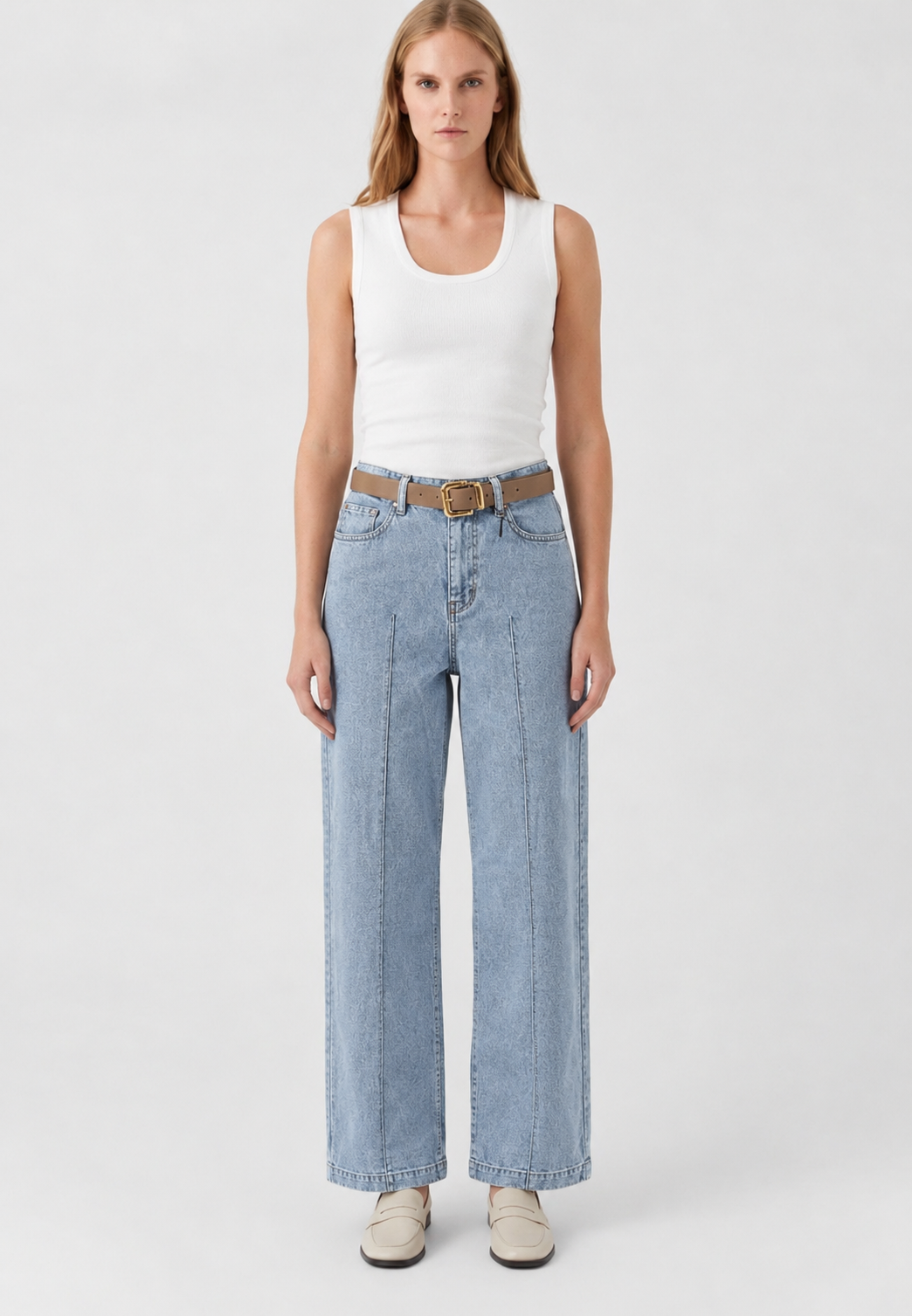 Çimalı Kot Pantolon 7163 Kar Yıkama Açık Mavi Pantolon XLove Jeans 