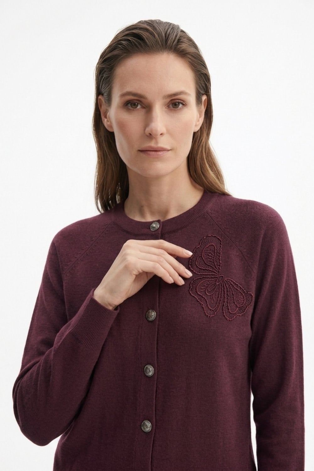 Nuss 600 HIRKA Bordo Hırka NUSS 