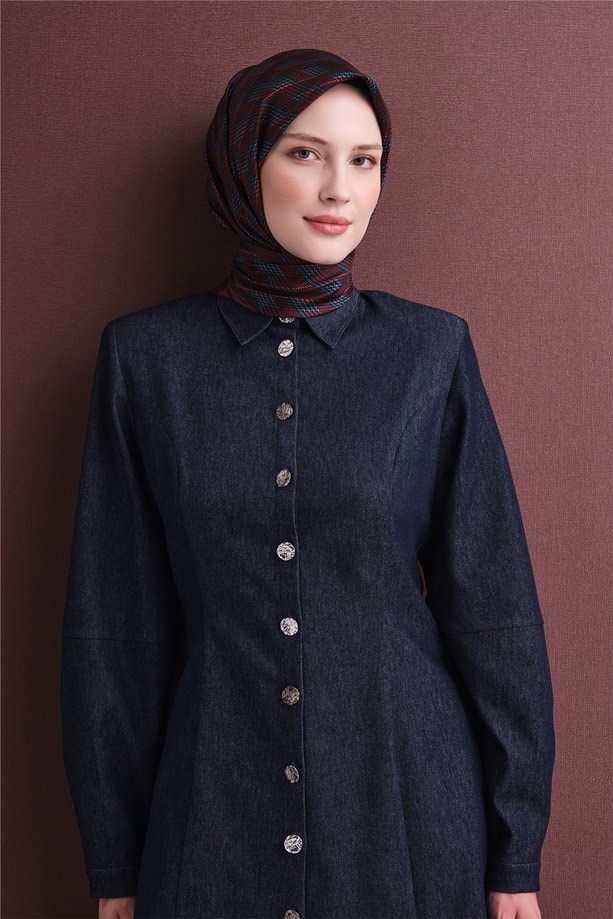 Armine Dj Saf Twill İpek Eşarp 9626D (T) - Bordo Eşarp ARMİNE 