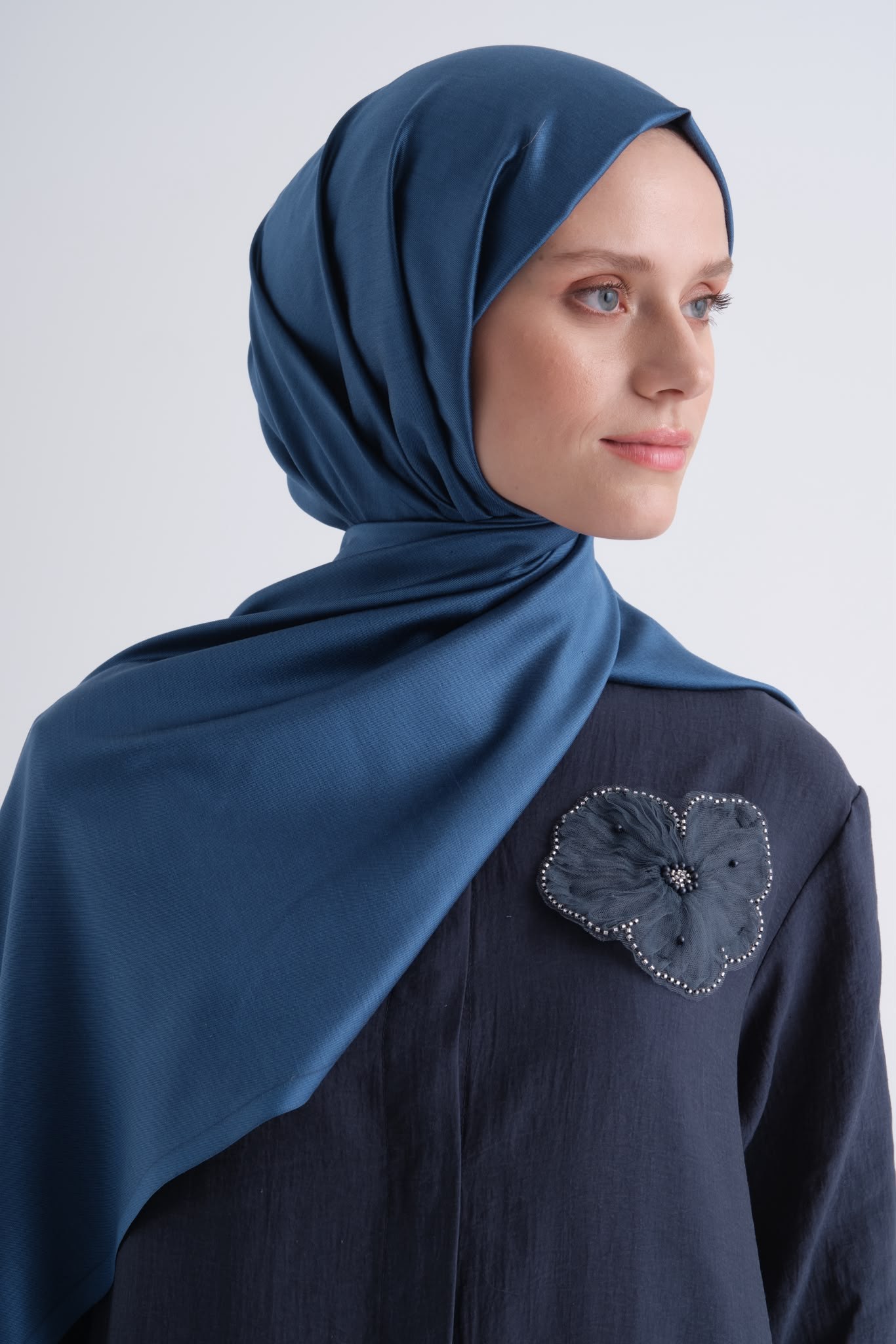 Armine Tımeless Şal 4490 İndigo Şal ARMİNE 