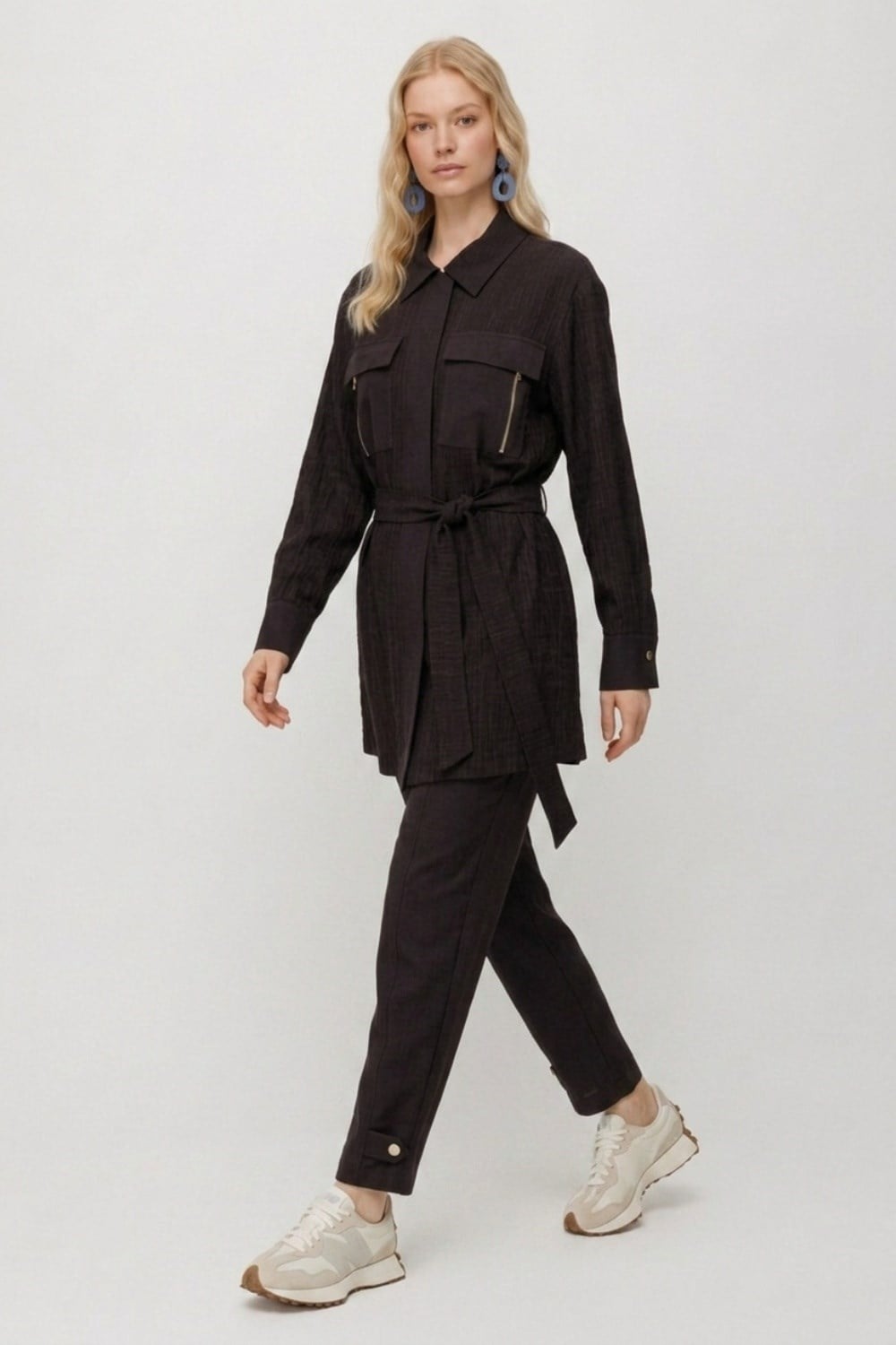 Armine Trend 26YA626 Takım Kahve Tunik ARMİNE TREND 