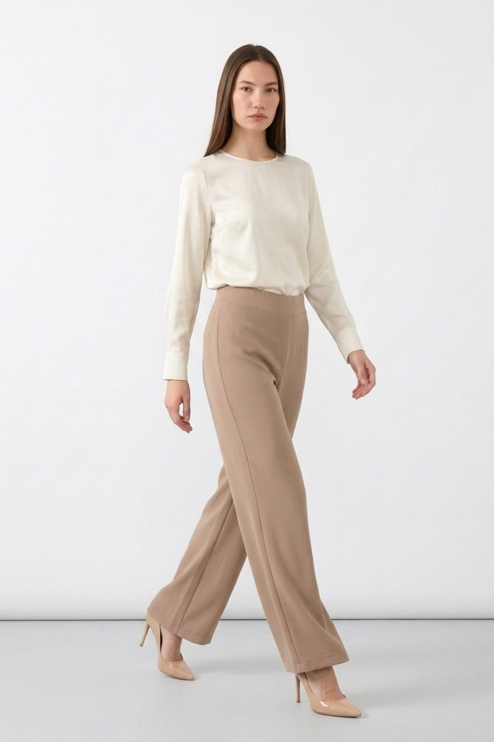 Misswhence 37150 Pantolon - Vizon Pantolon MİSSWHENCE 