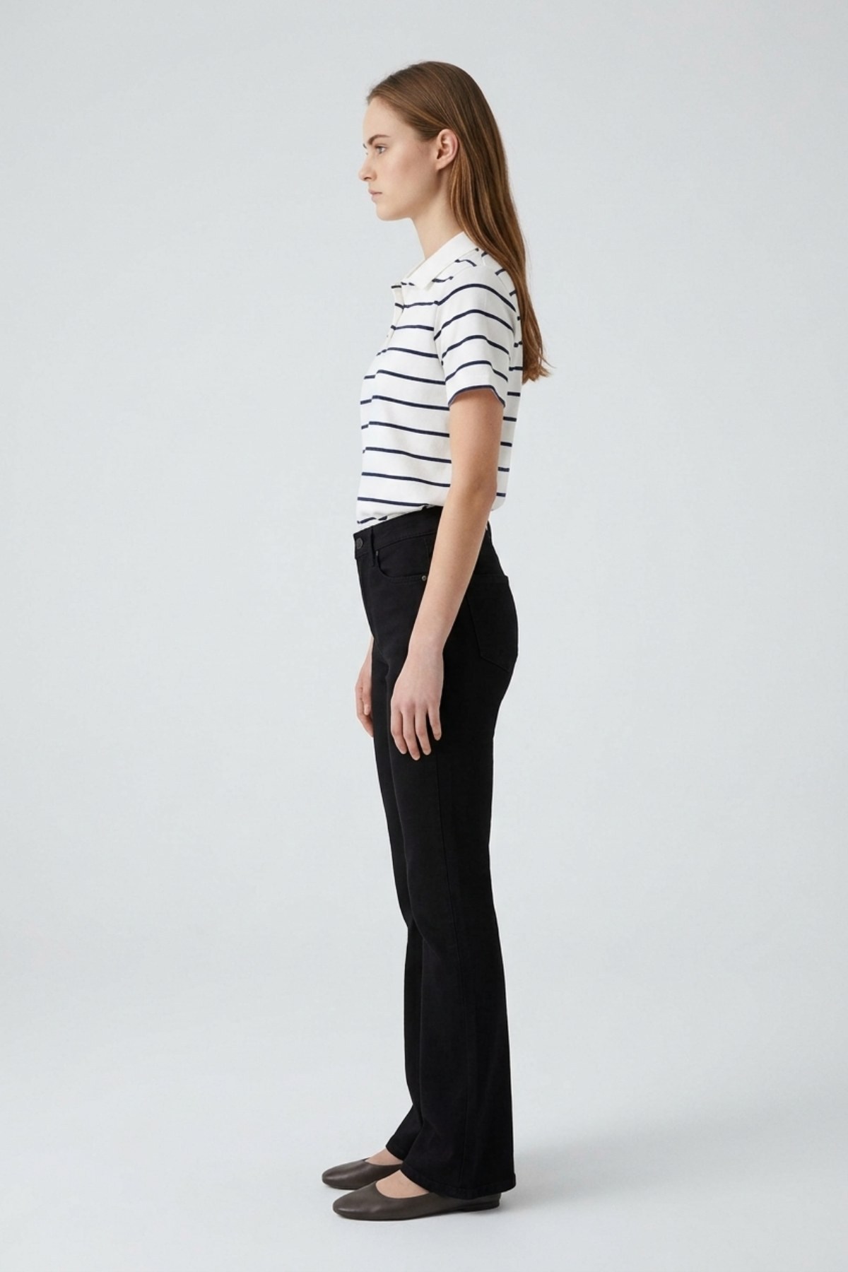 Premium İspanyol Paça Pantolon 967 Siyah Pantolon XLove Jeans 