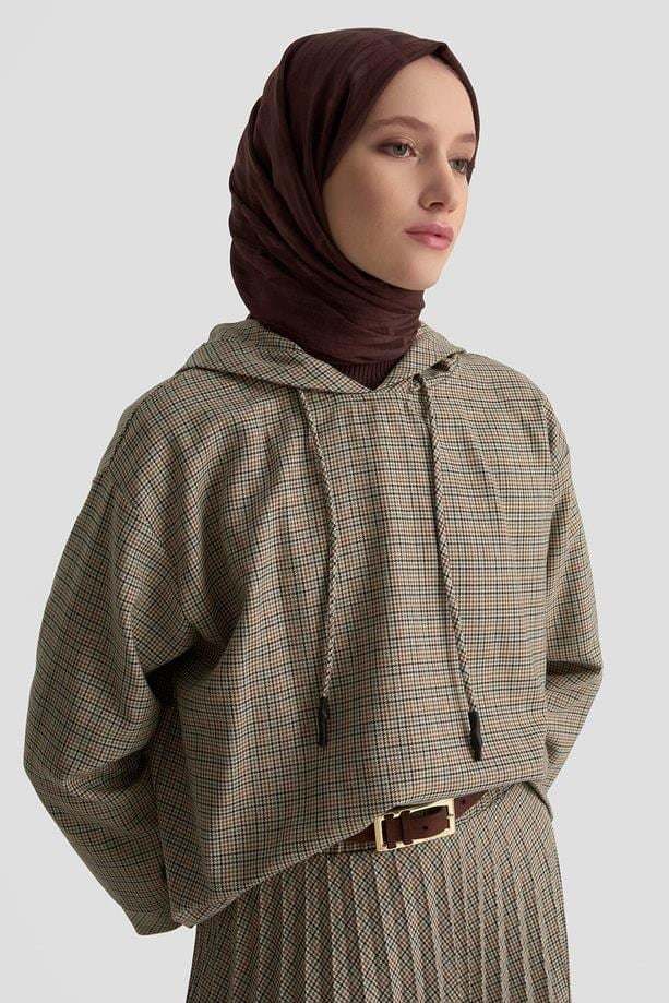 Armine Trend 26KT638 Arm Trend Takım Kahverengi Takım ARMİNE TREND 