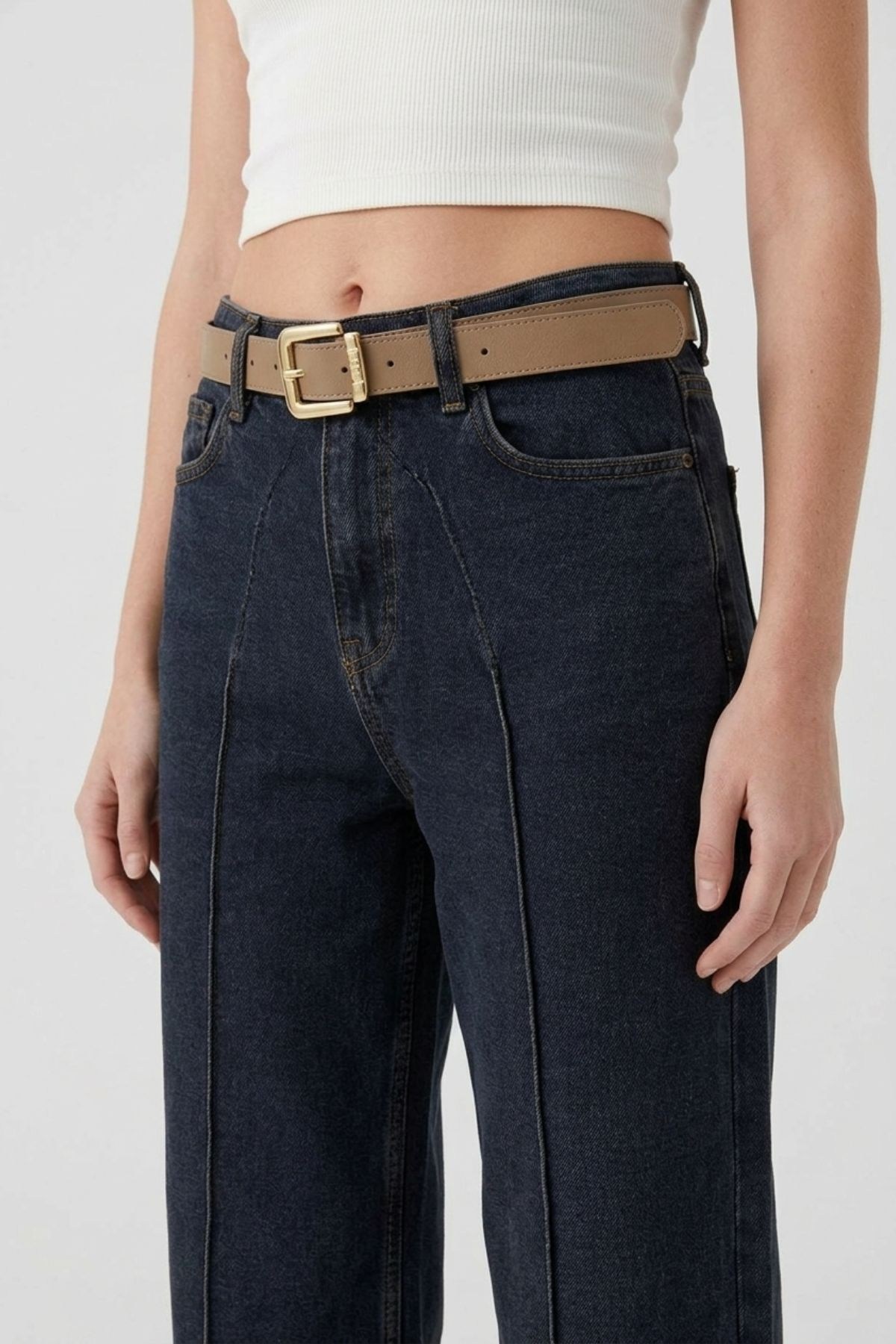 Çimalı Kot Pantolon 7163 Koyu Mavi - Kar Yıkama Pantolon XLove Jeans 