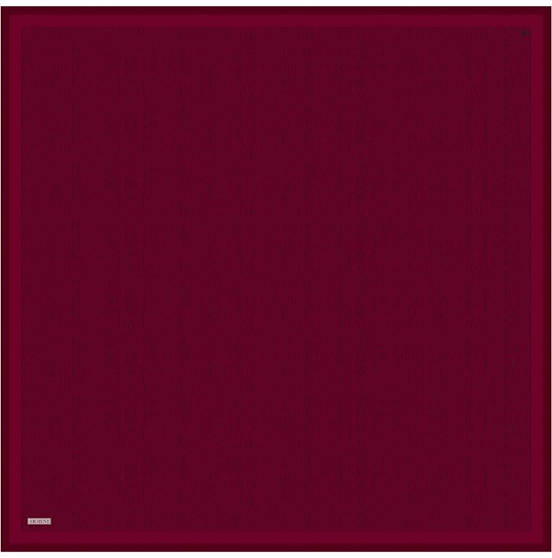 Armine Dj Saf Twill İpek Eşarp 9601D (T) - Bordo Eşarp ARMİNE 