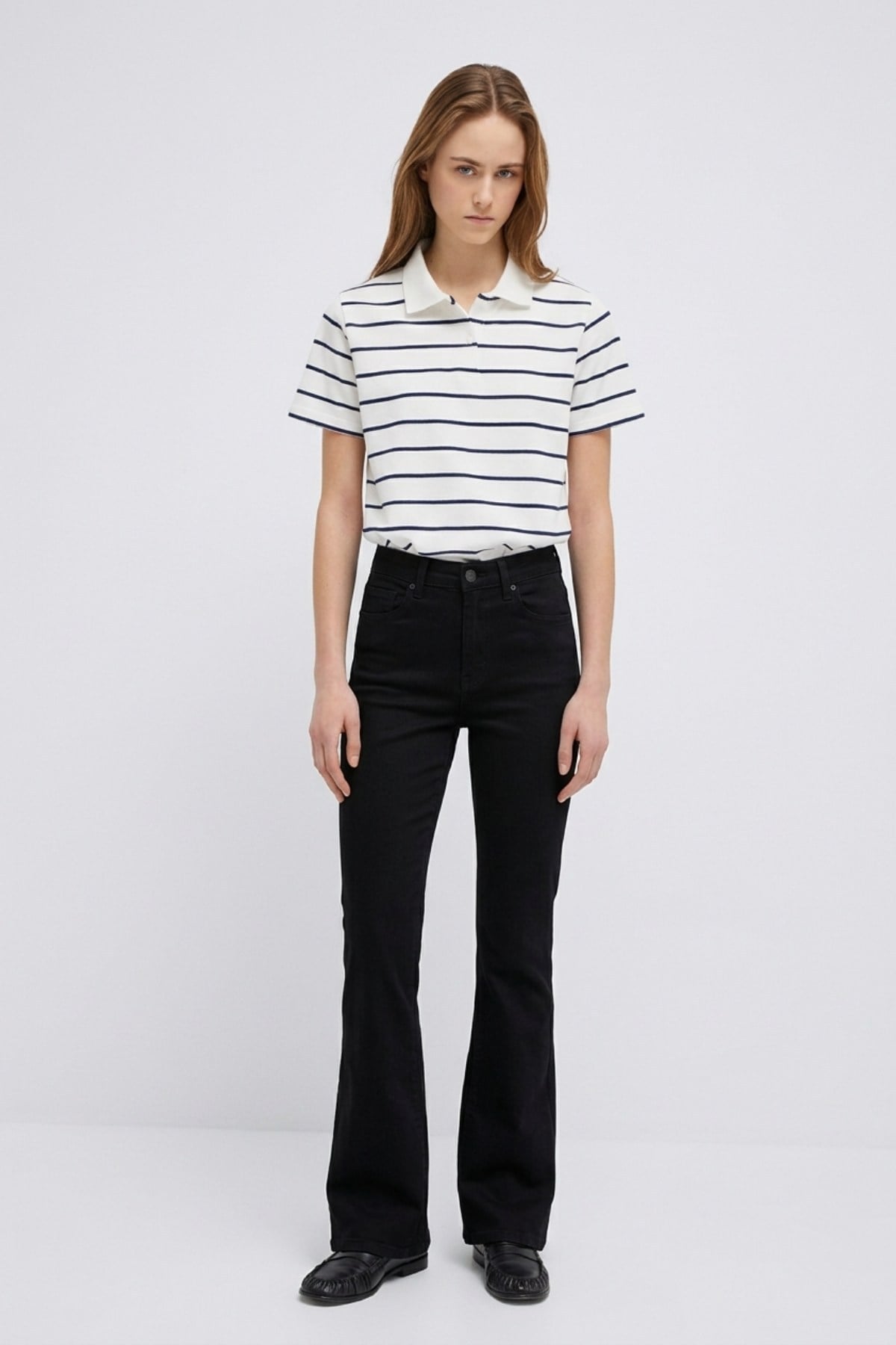 Premium İspanyol Paça Pantolon 967 Siyah Pantolon XLove Jeans 