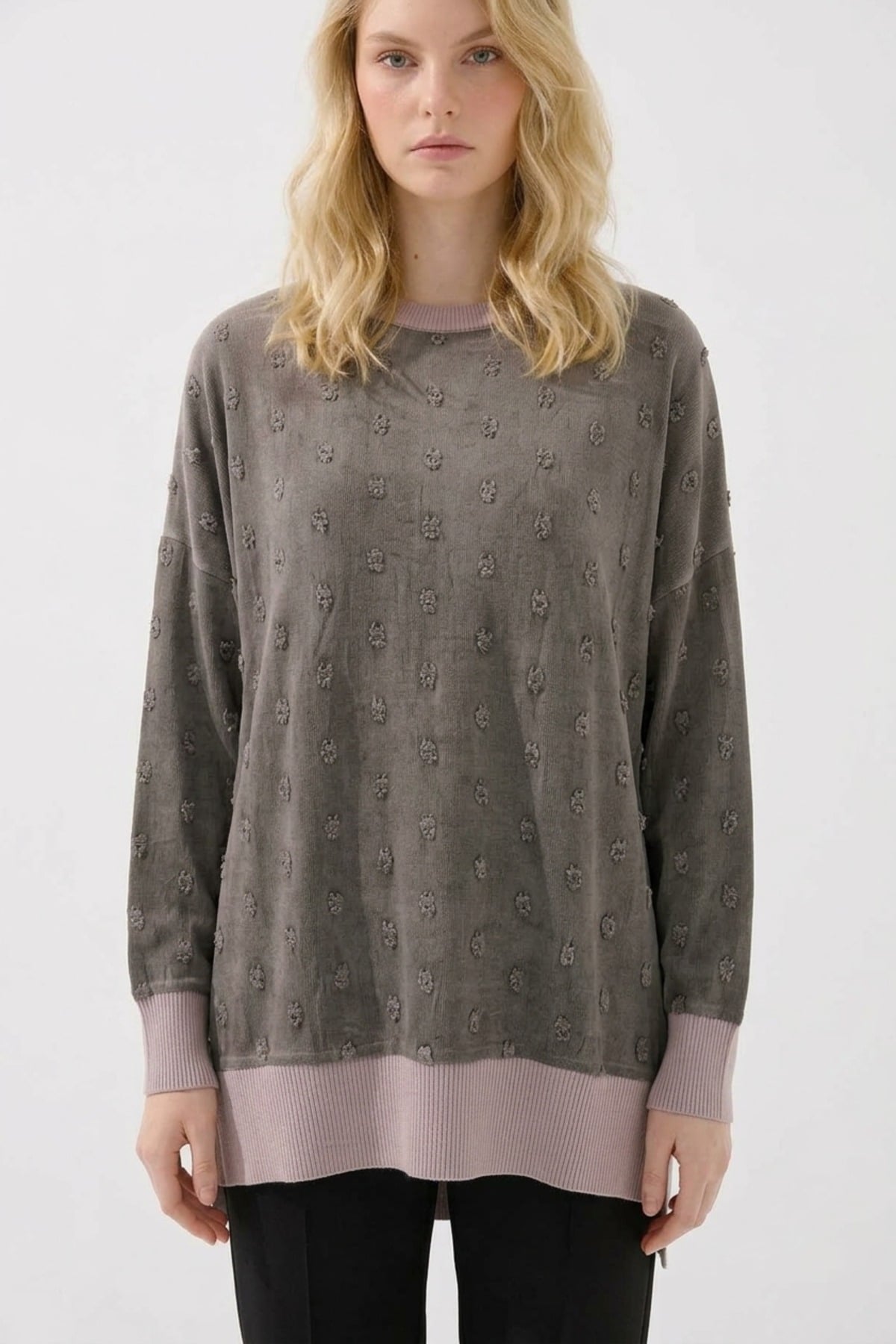 Nuss 3043 TUNİK Vizon Tunik NUSS 