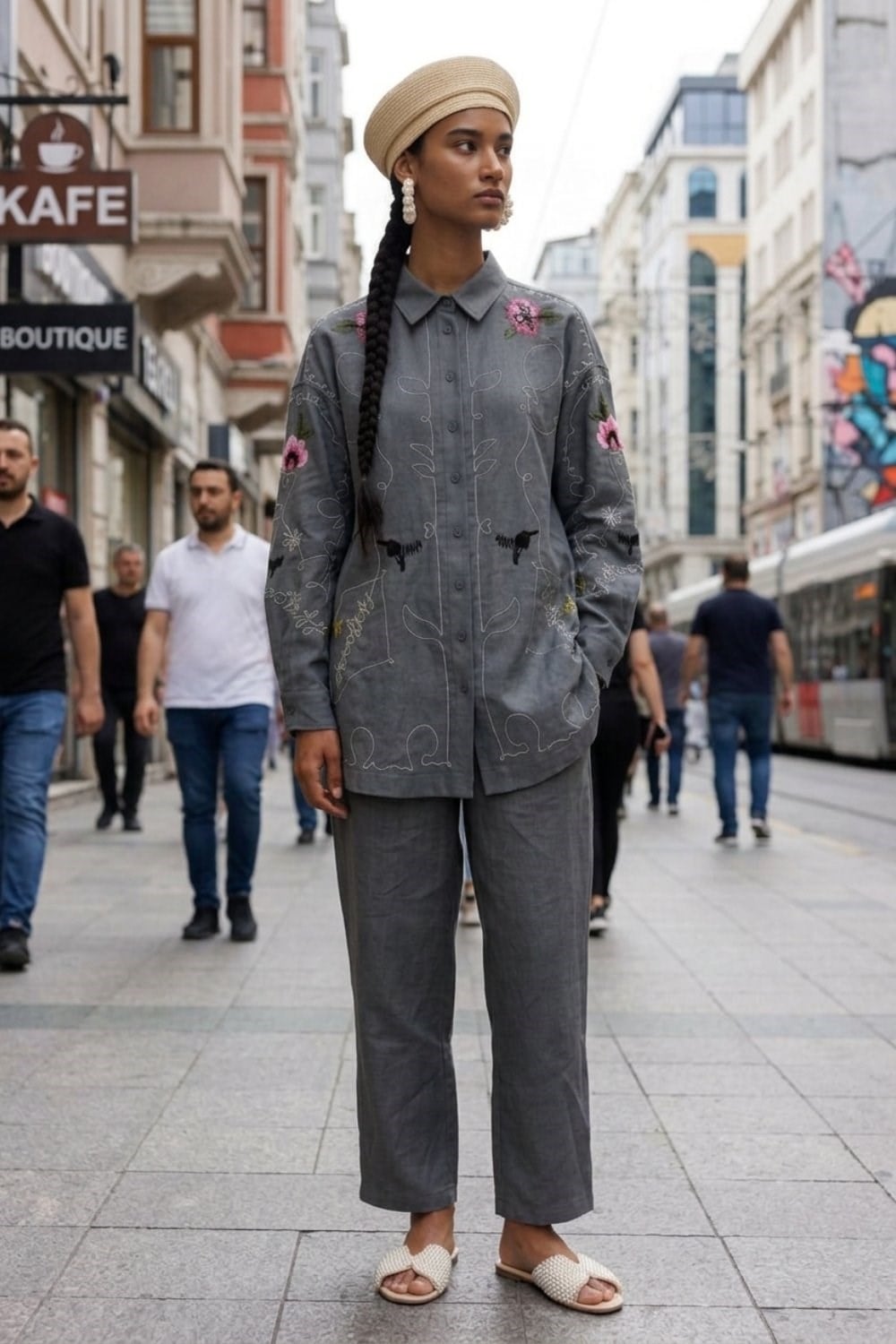 Ghisa 9292 Takım - Antrasit Takım GHİSA 