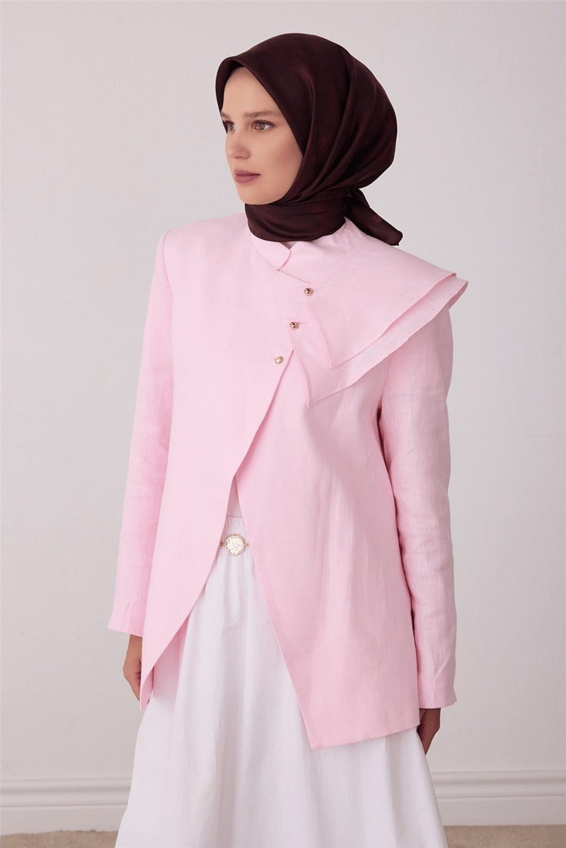 Belli 4428 Soyut Dalga Soyut %100 Twill İpek Eşarp - Mürdüm Eşarp BELLI 