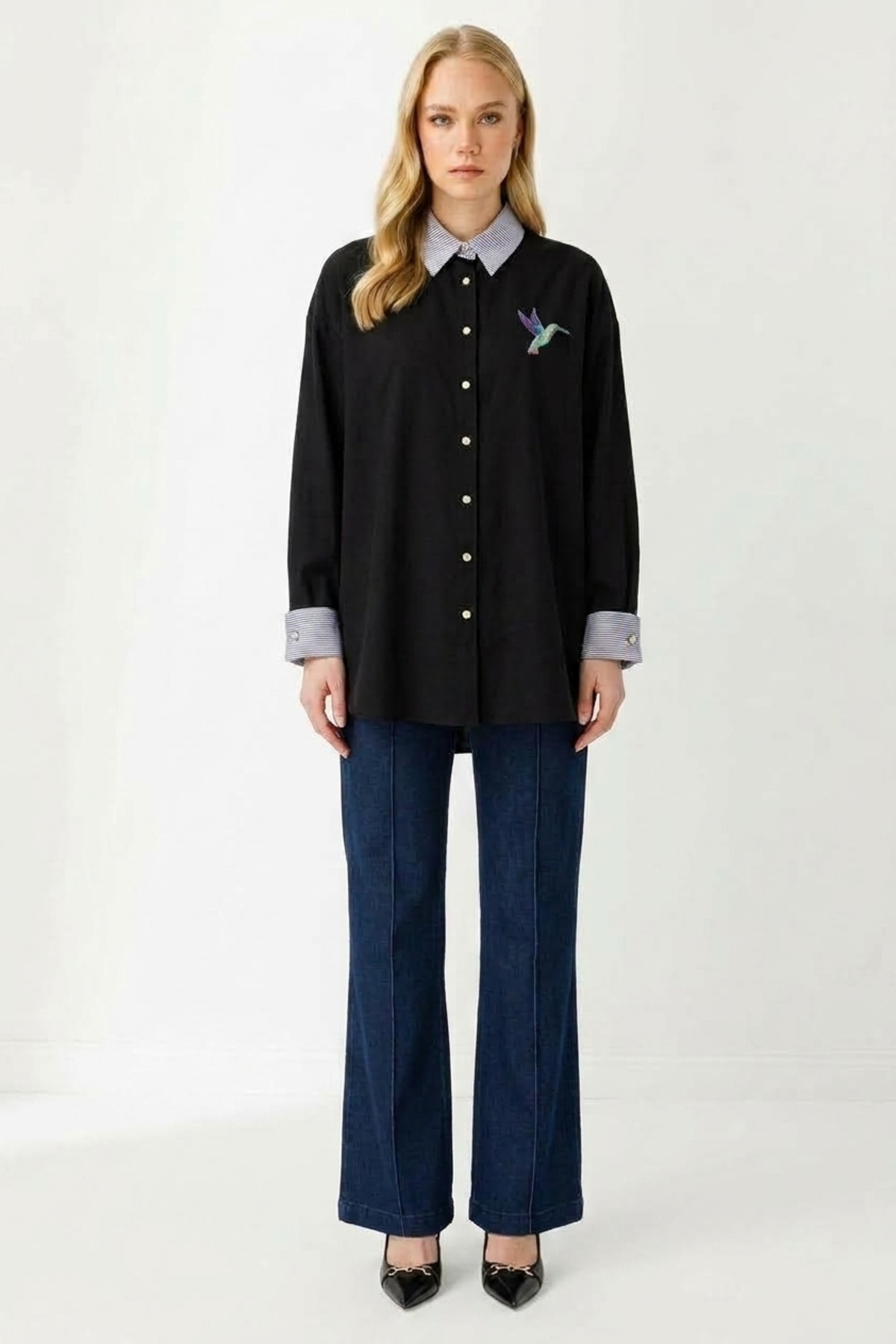 Ghisa Tunik 4519 Siyah Tunik GHİSA 