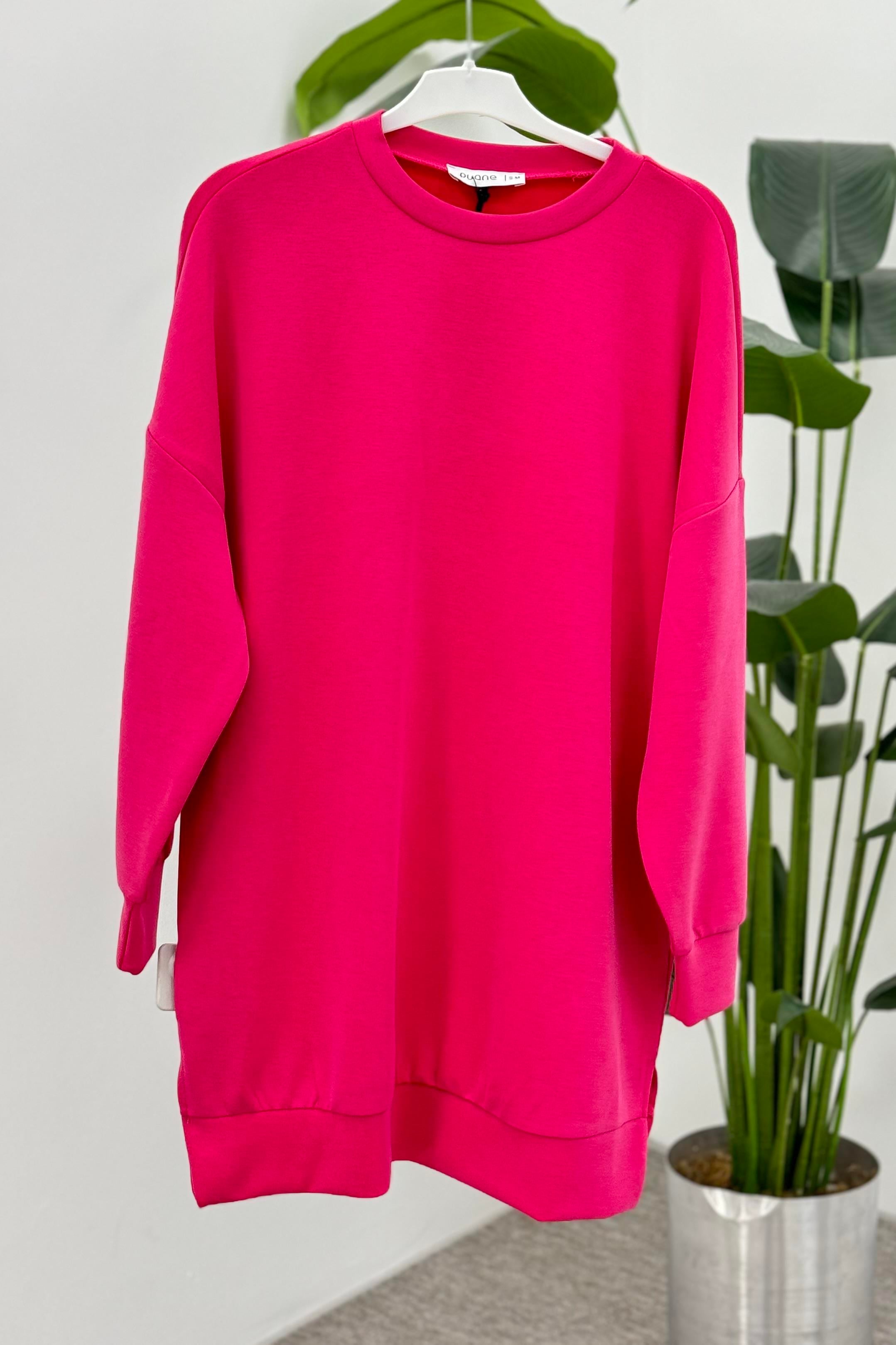 PUANE Bambu Basic Tunik 10604 - Fuşya  Tunik 