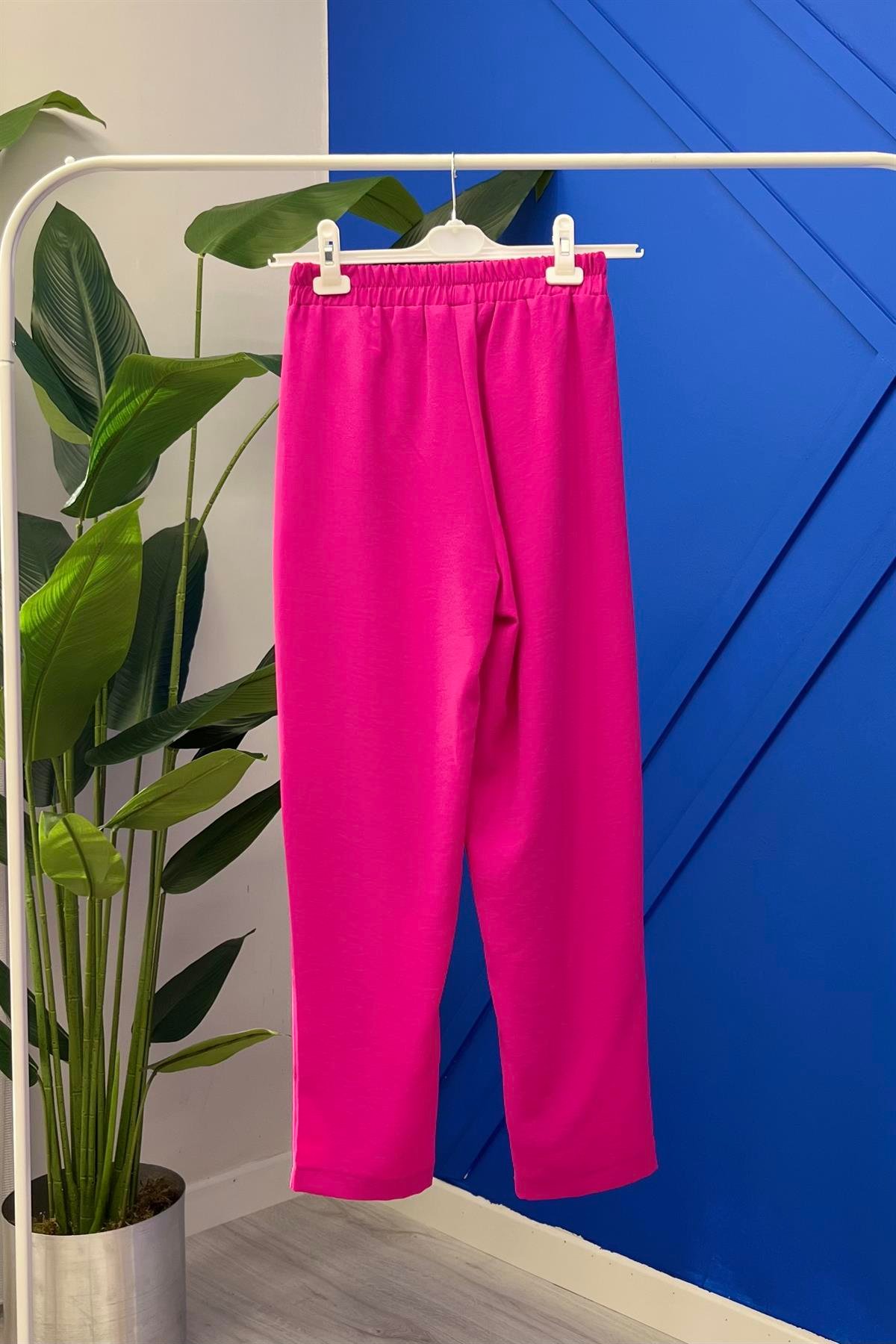 Bilen Exclusive Helsinki  Havuç Pantolon 85584 - Fuşya  Pantolon