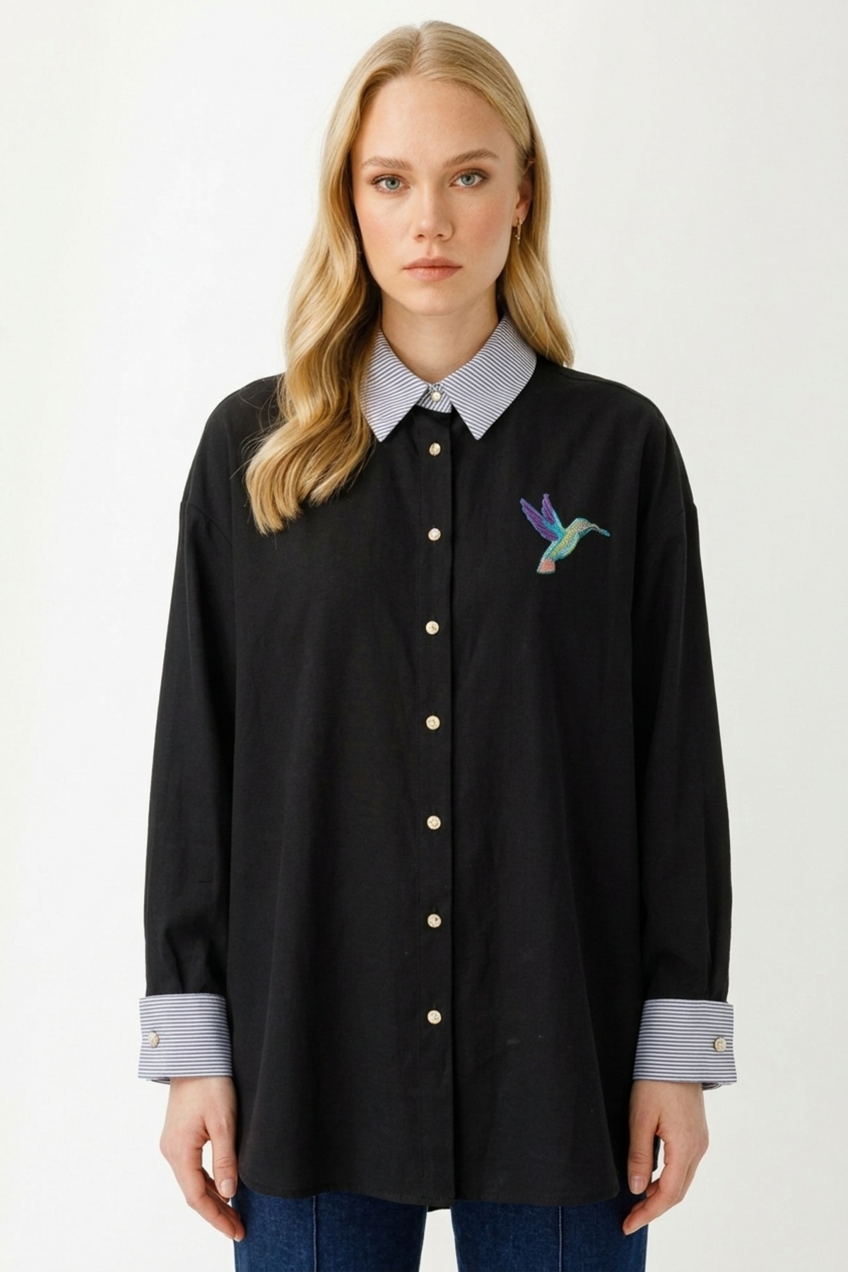 Ghisa Tunik 4519 Siyah Tunik GHİSA 