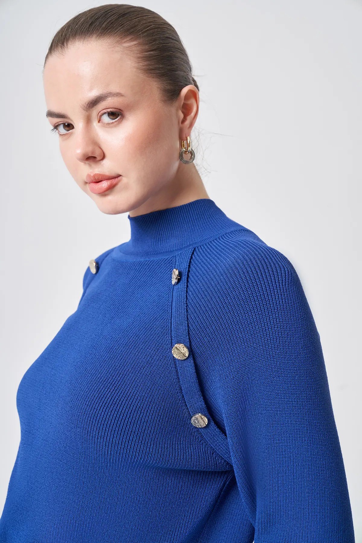 Nuss 201 TUNİK Saks Tunik NUSS 