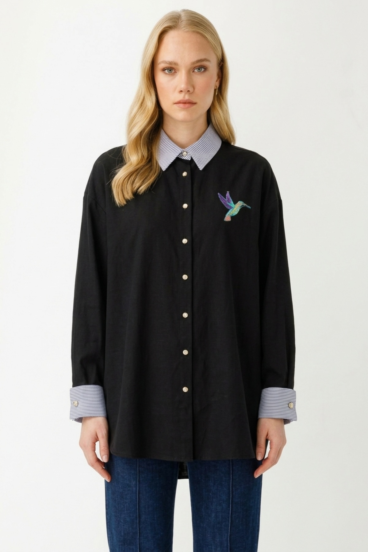 Ghisa Tunik 4519 Siyah Tunik GHİSA 